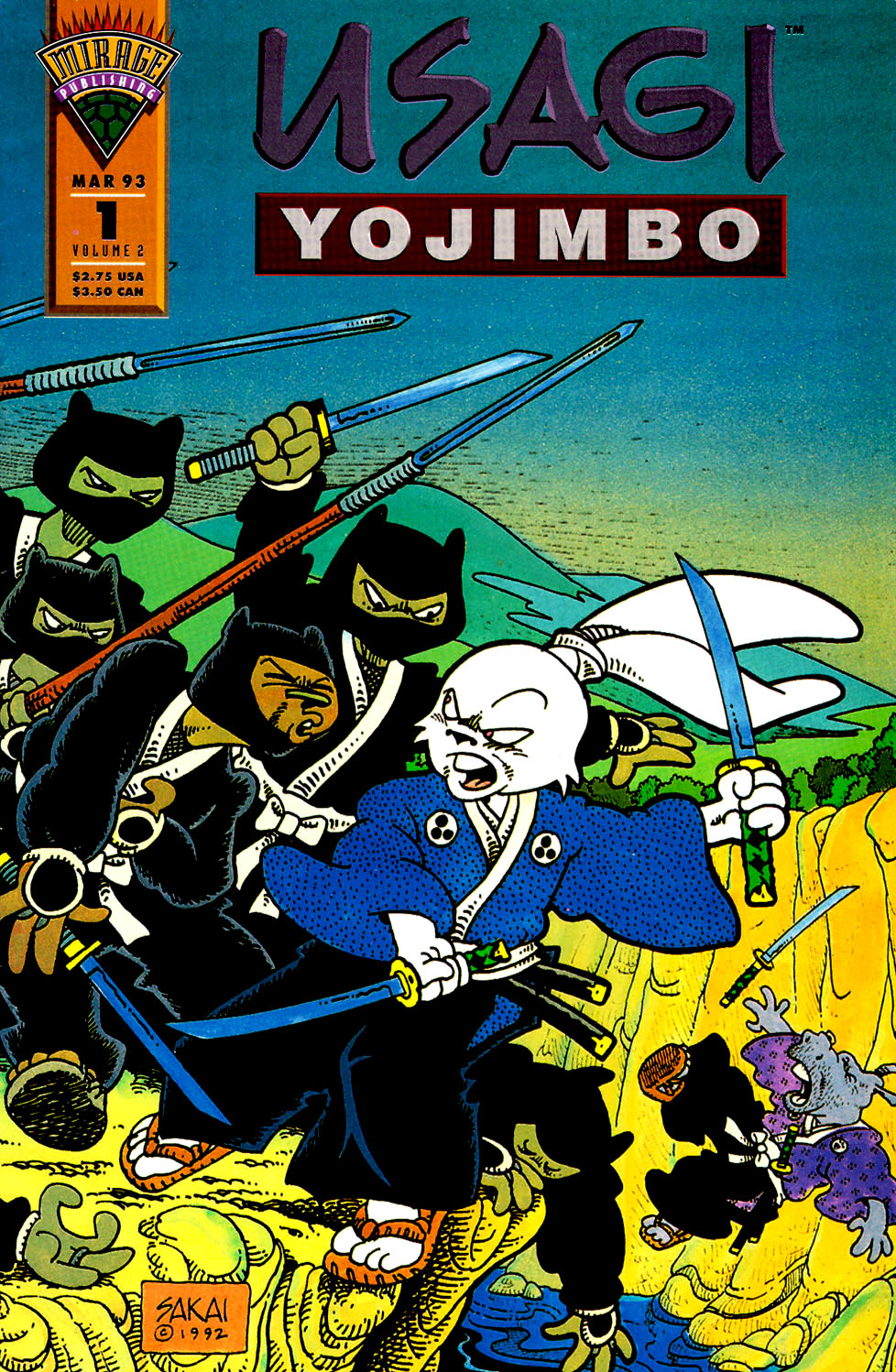 Usagi Yojimbo (1993) Issue #1 #1 - English 1