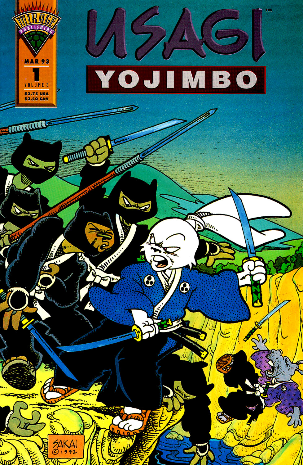 Read online Usagi Yojimbo (1993) comic -  Issue #1 - 1