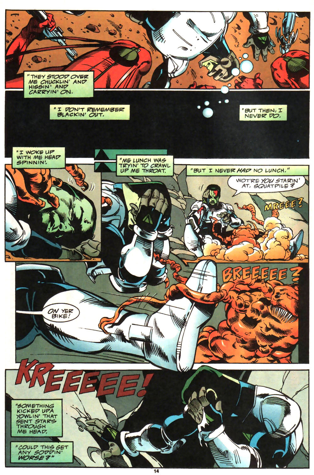 Read online Alien Legion (1987) comic -  Issue #18 - 17
