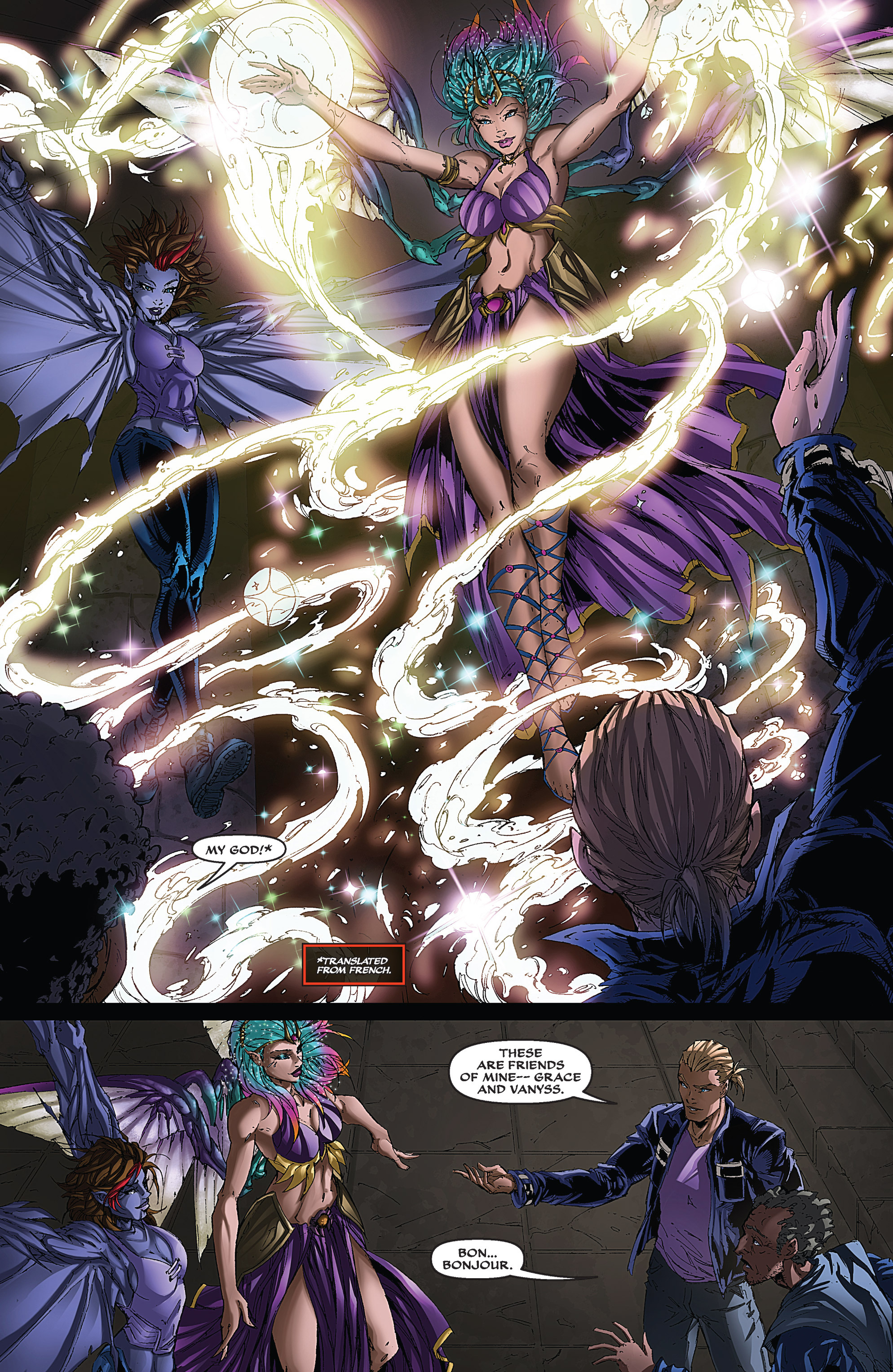 Read online Michael Turner's Soulfire (2013) comic -  Issue #8 - 18