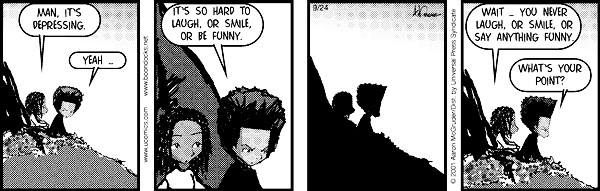 Read online The Boondocks Collection comic -  Issue # Year 2001 - 267