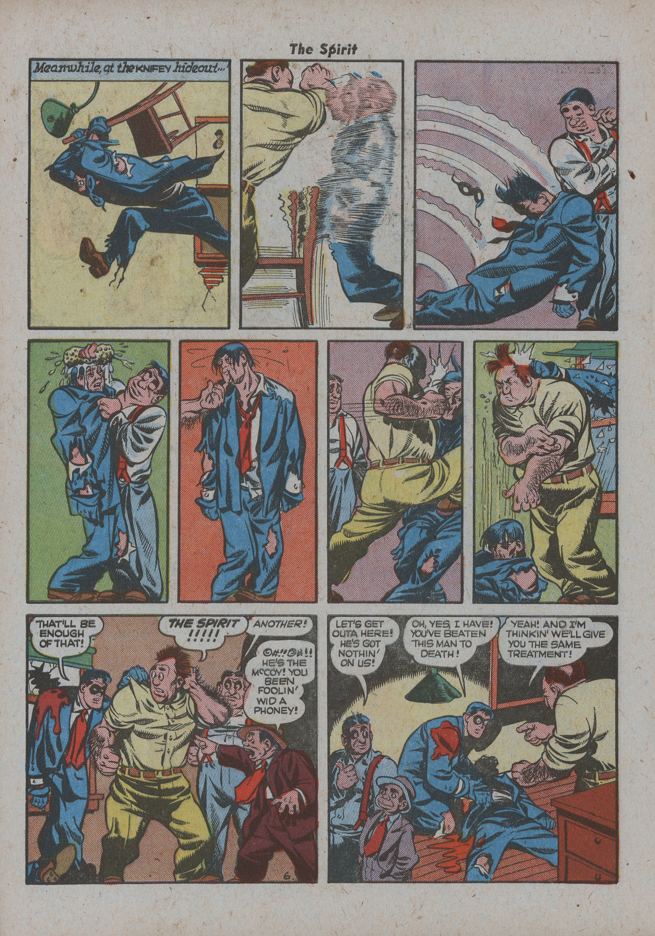 Read online The Spirit (1944) comic -  Issue #20 - 8
