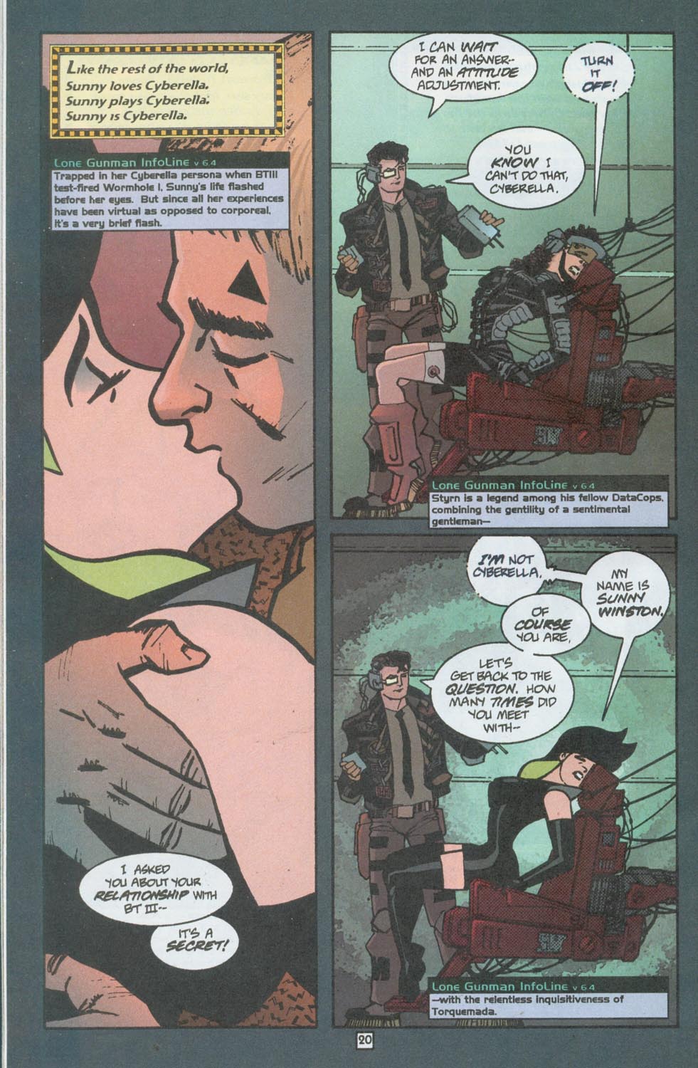 Read online Cyberella comic -  Issue #2 - 20