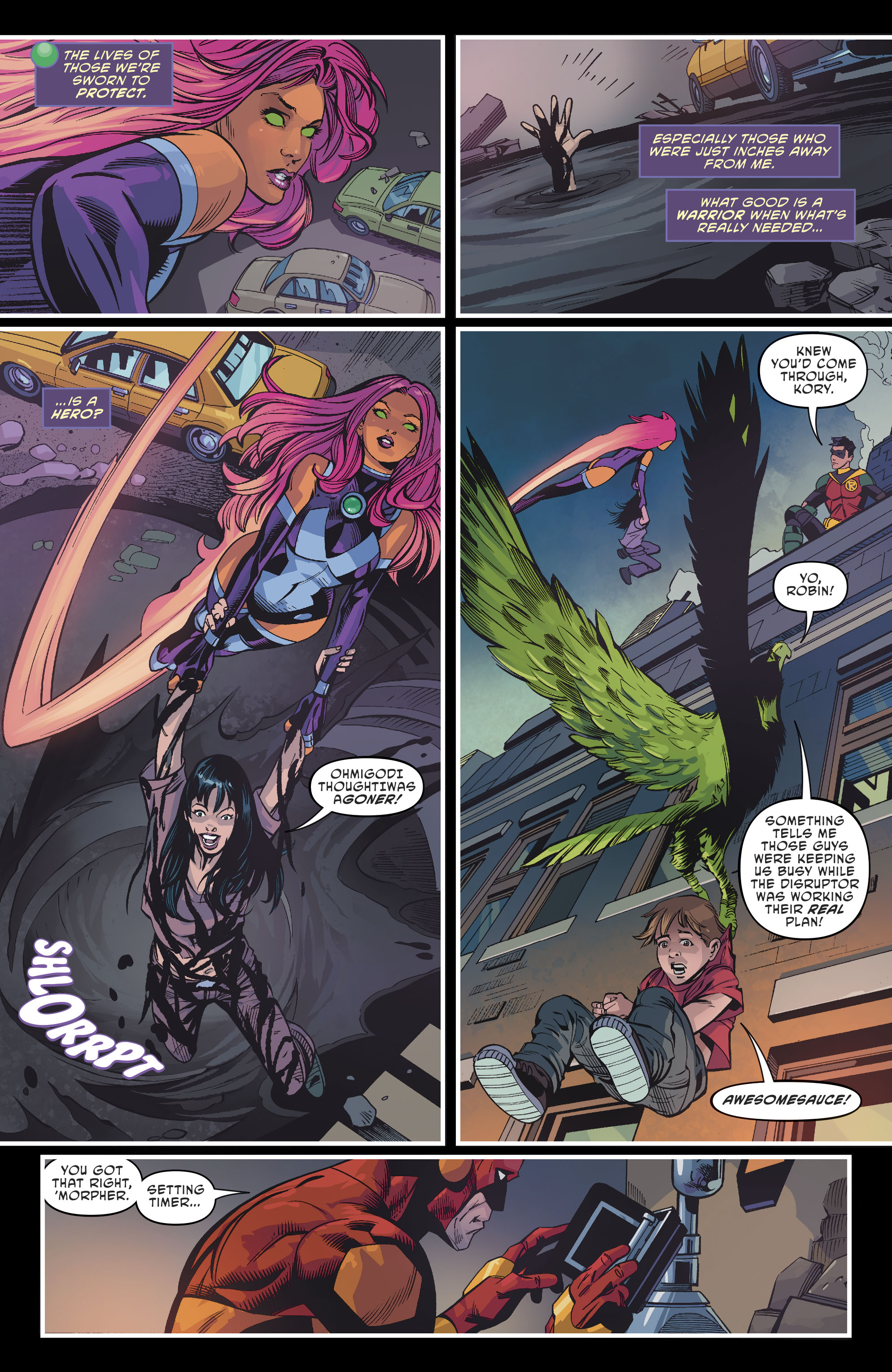 Read online Titans: Burning Rage comic -  Issue #2 - 12