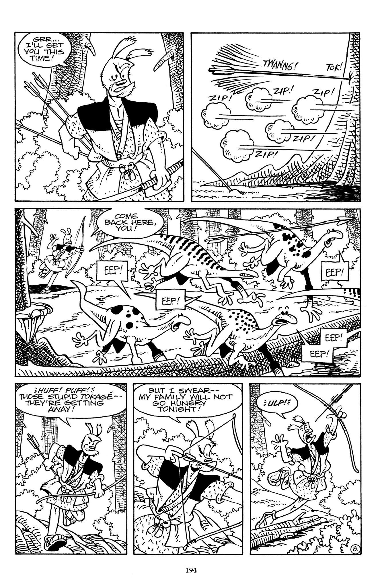 Read online The Usagi Yojimbo Saga comic -  Issue # TPB 5 - 191