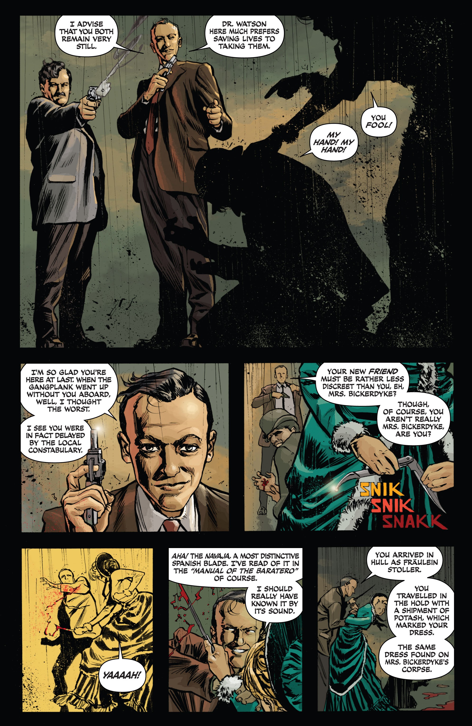 Read online Sherlock Holmes: The Liverpool Demon comic -  Issue #1 - 6