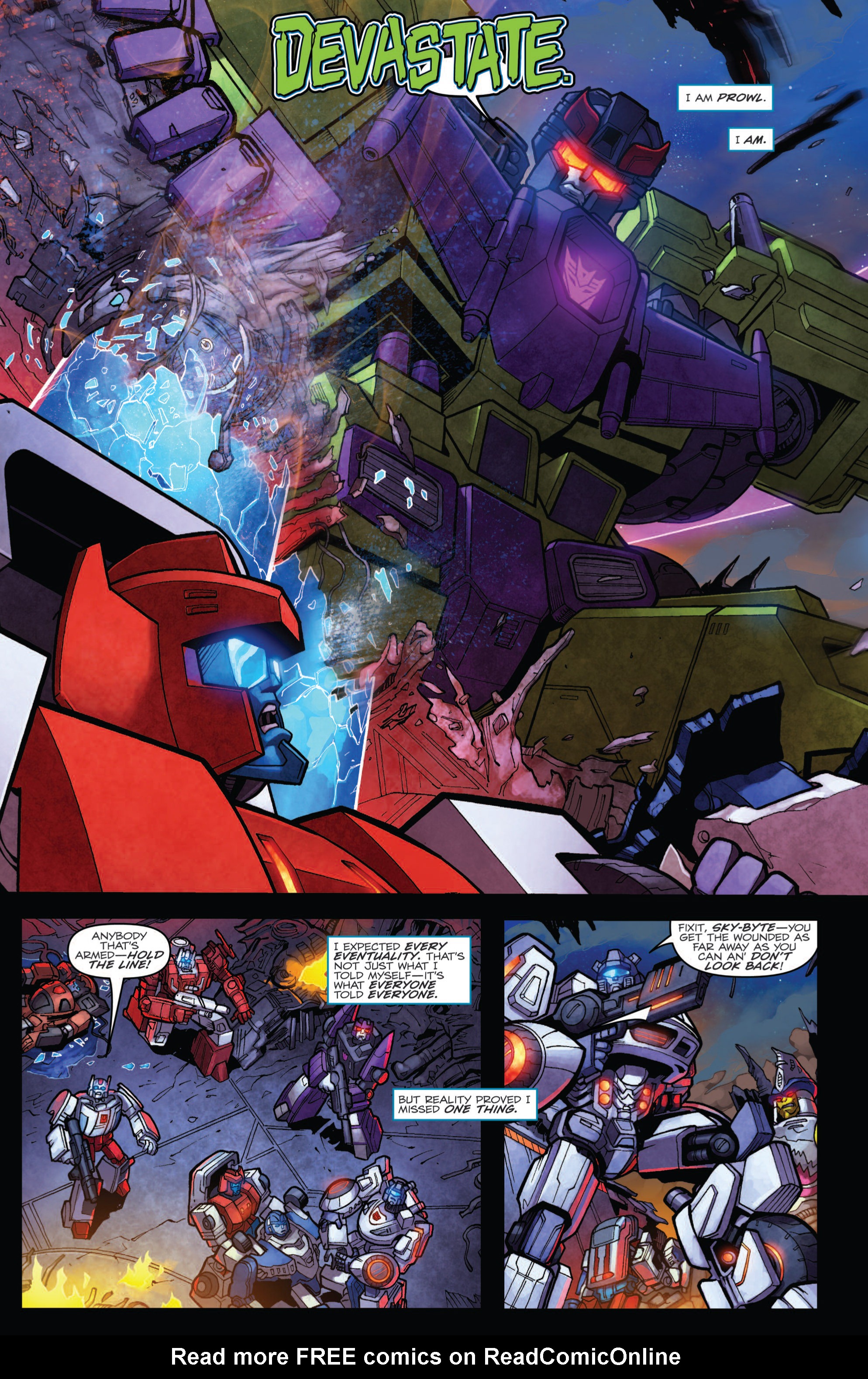 Read online Transformers: Robots In Disguise (2012) comic -  Issue #15 - 5