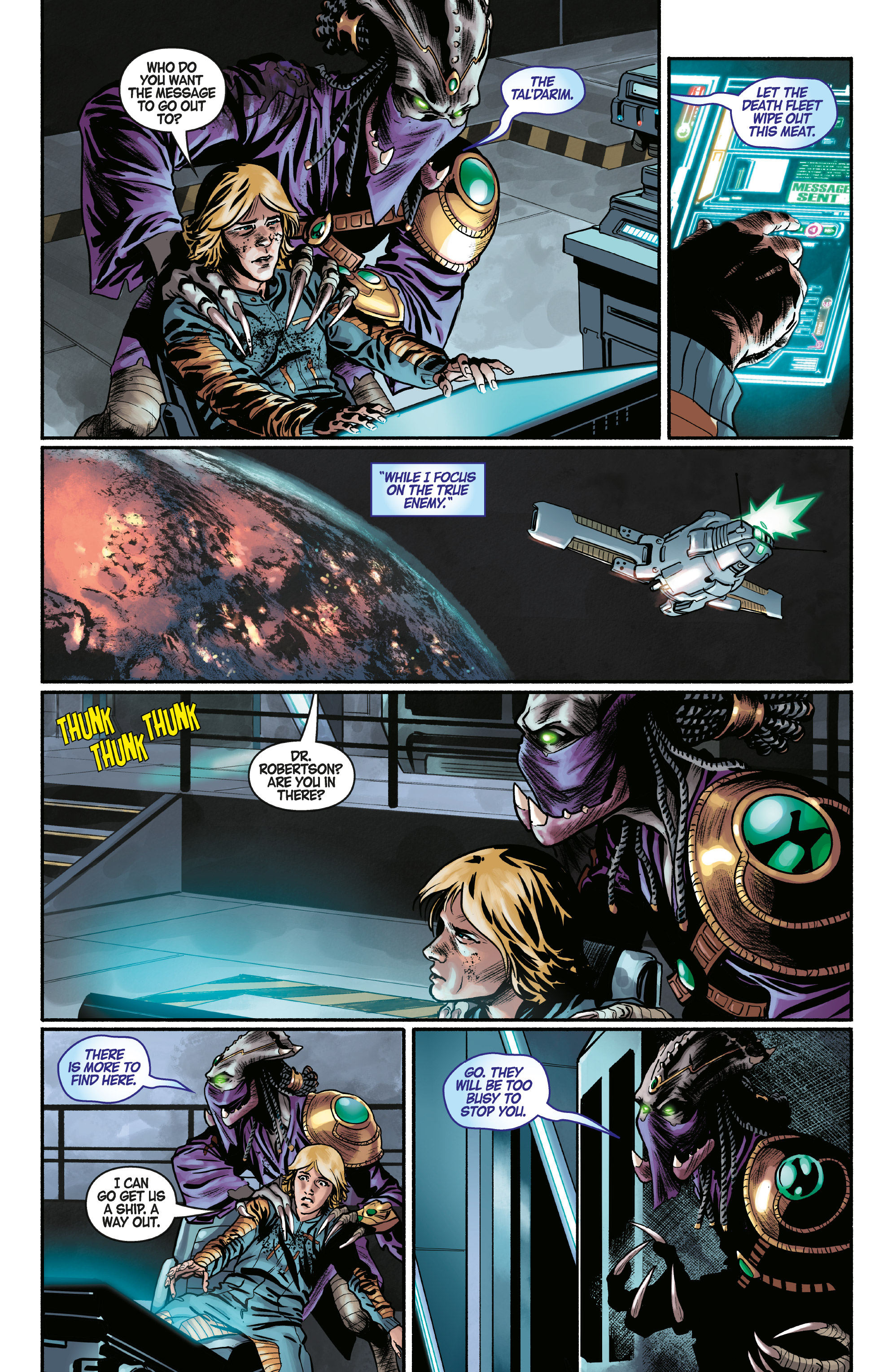 Read online StarCraft: Survivors comic -  Issue #4 - 8