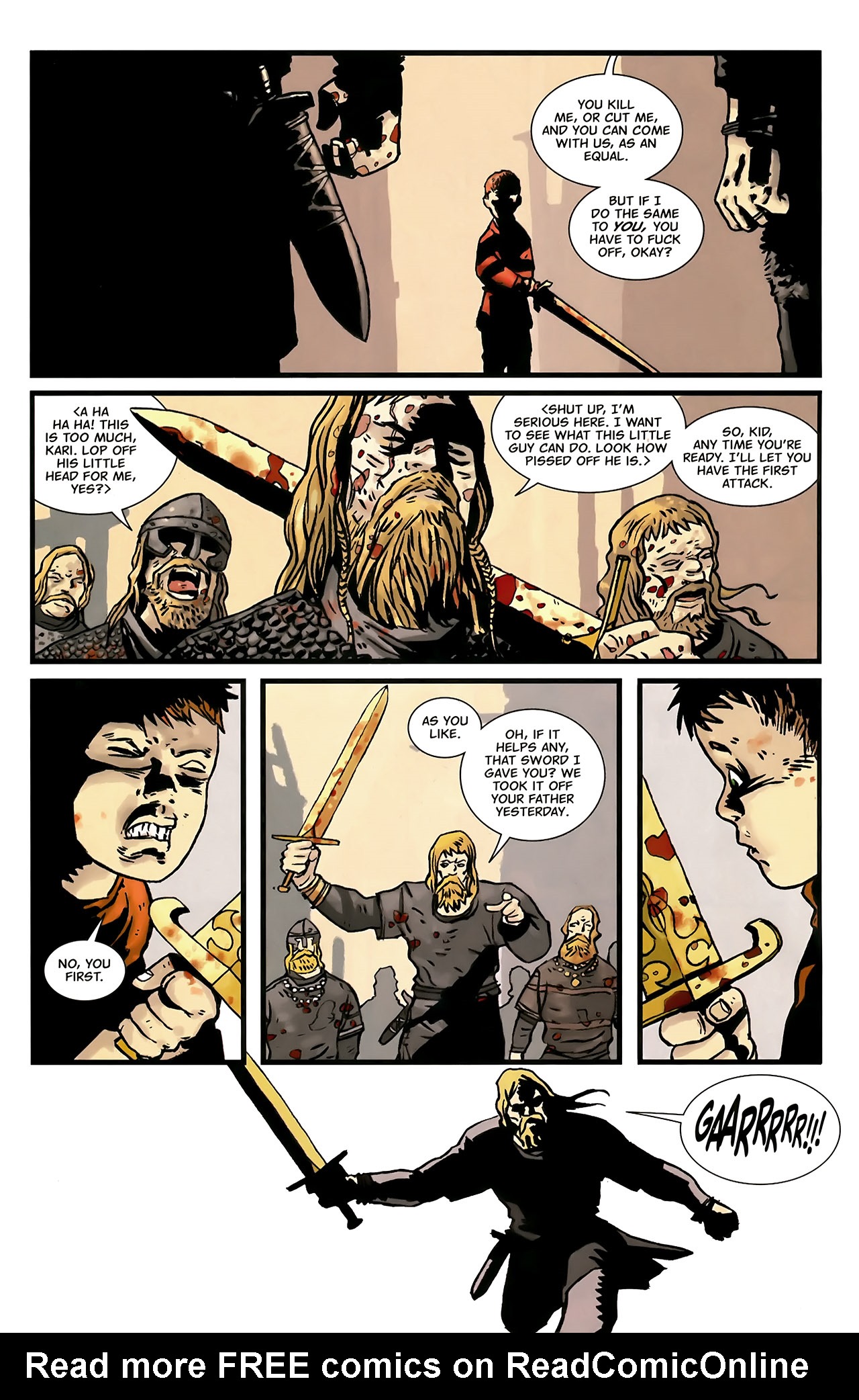 Read online Northlanders comic -  Issue #10 - 16