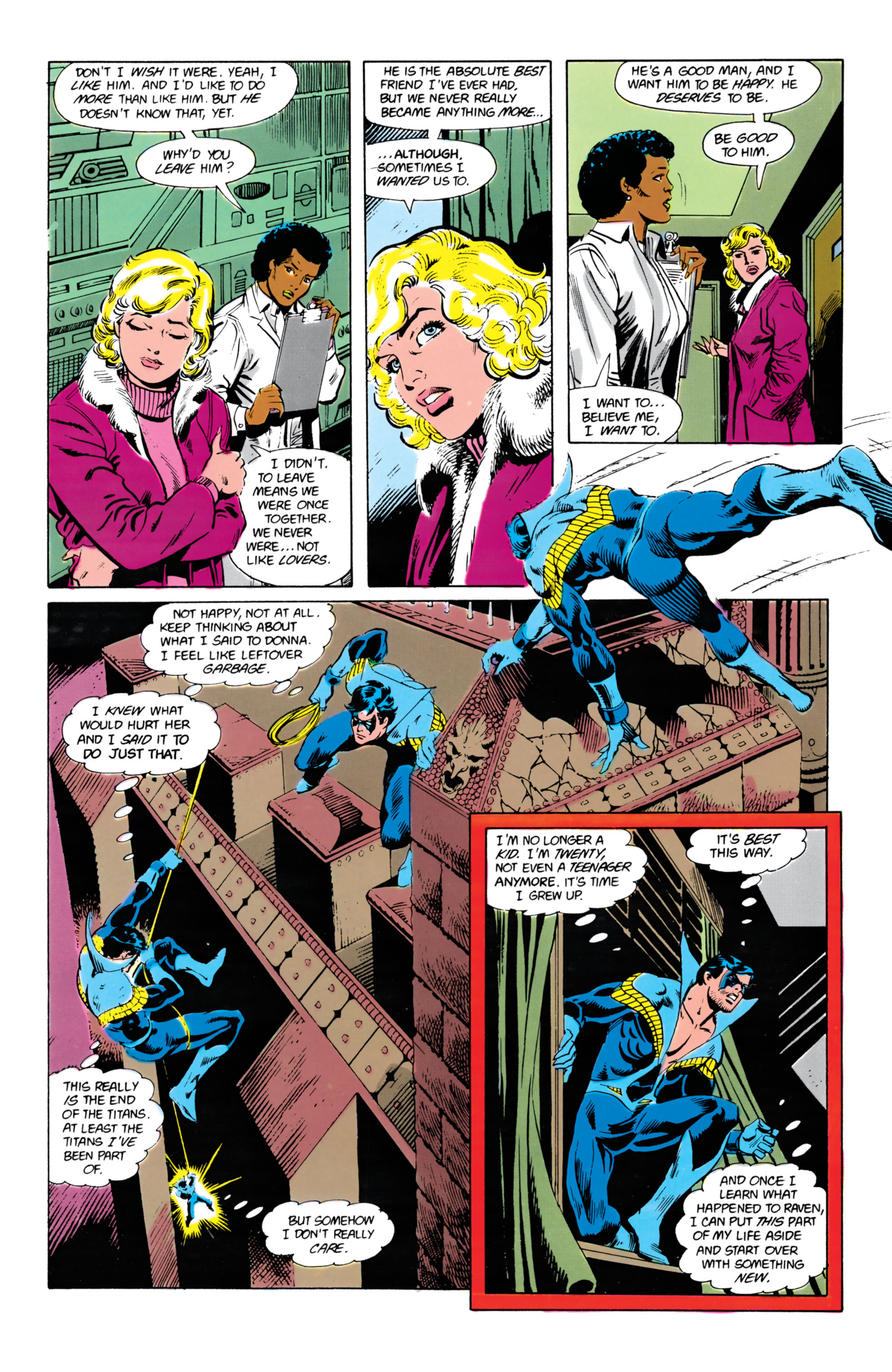 Read online The New Teen Titans (1984) comic -  Issue #19 - 17