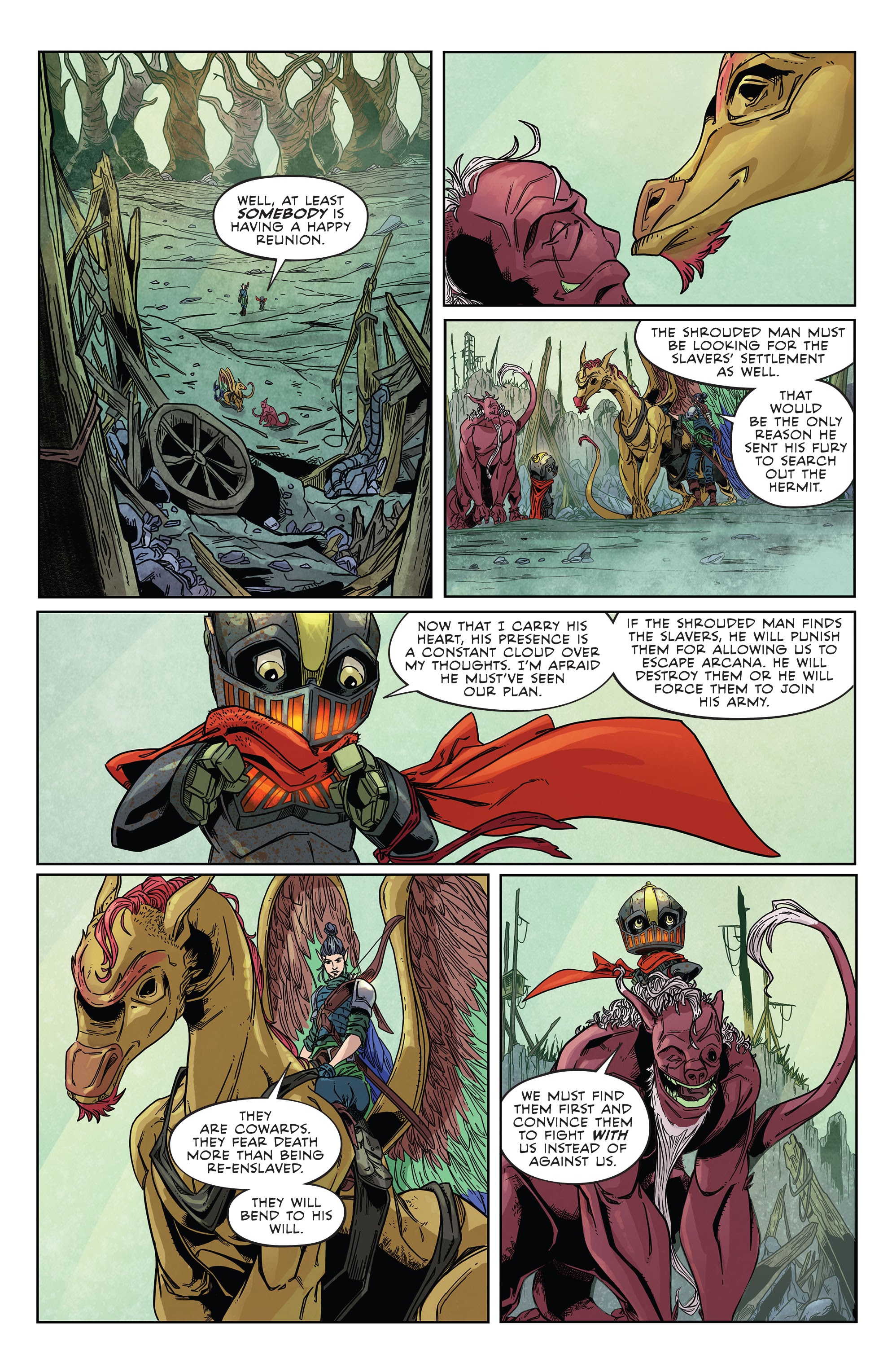 Read online Canto III: Lionhearted comic -  Issue #1 - 19