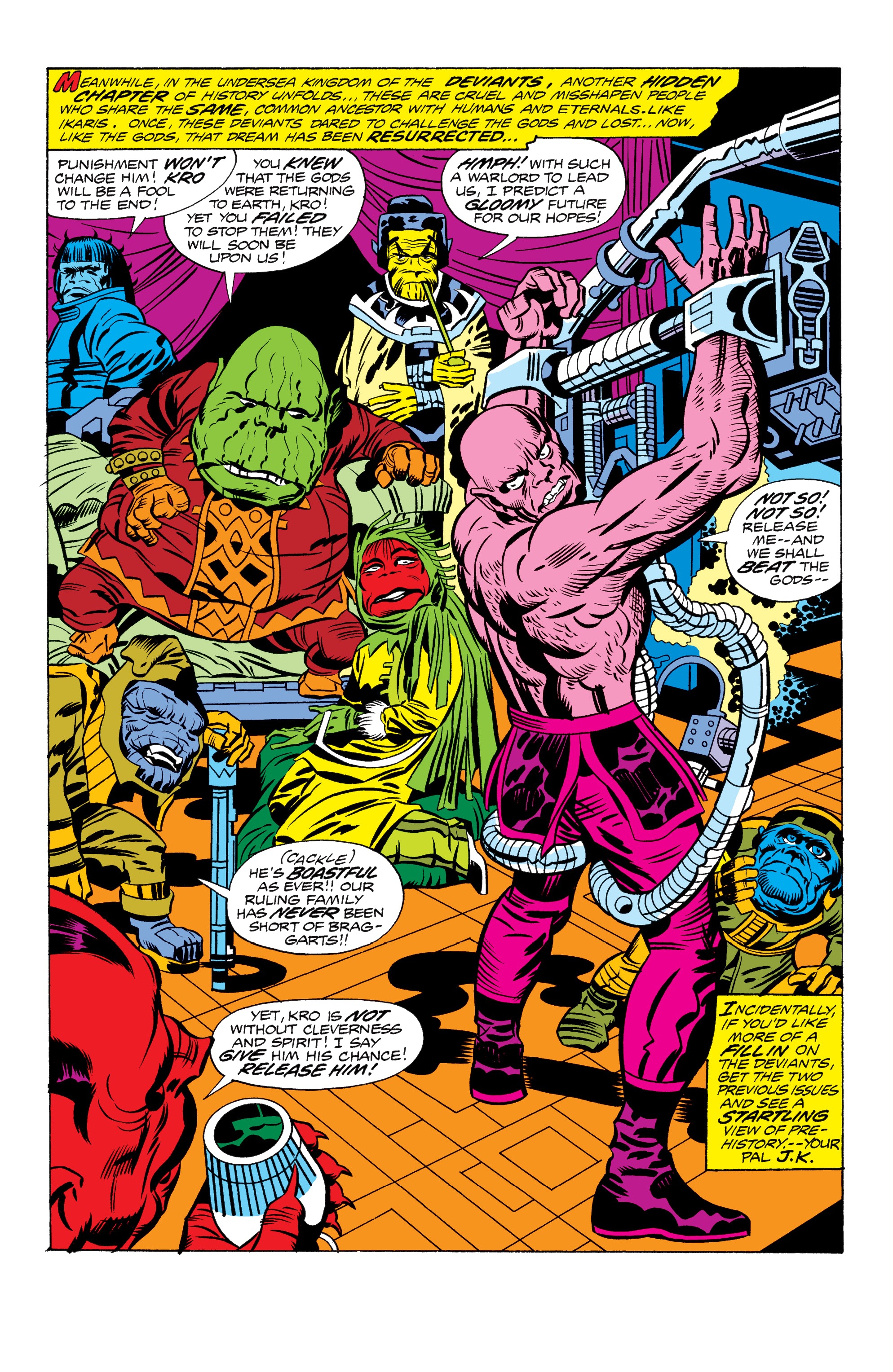 Read online The Eternals by Jack Kirby: The Complete Collection comic -  Issue # TPB (Part 1) - 44