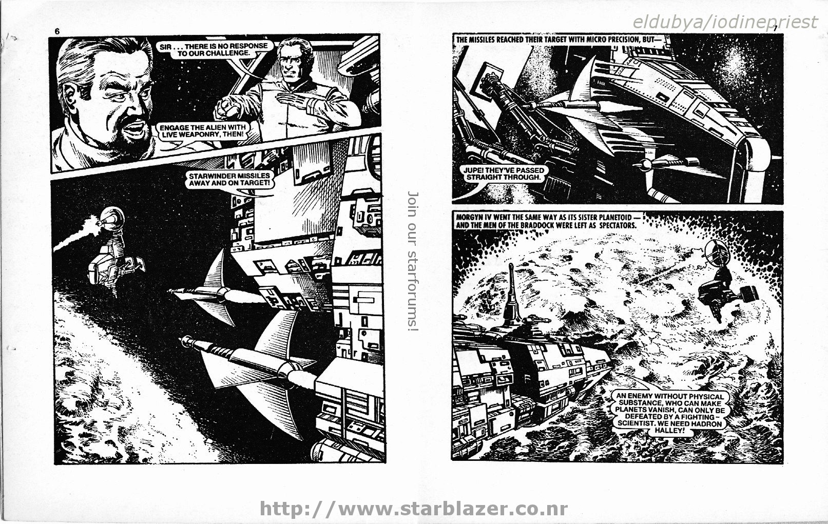 Read online Starblazer comic -  Issue #185 - 5