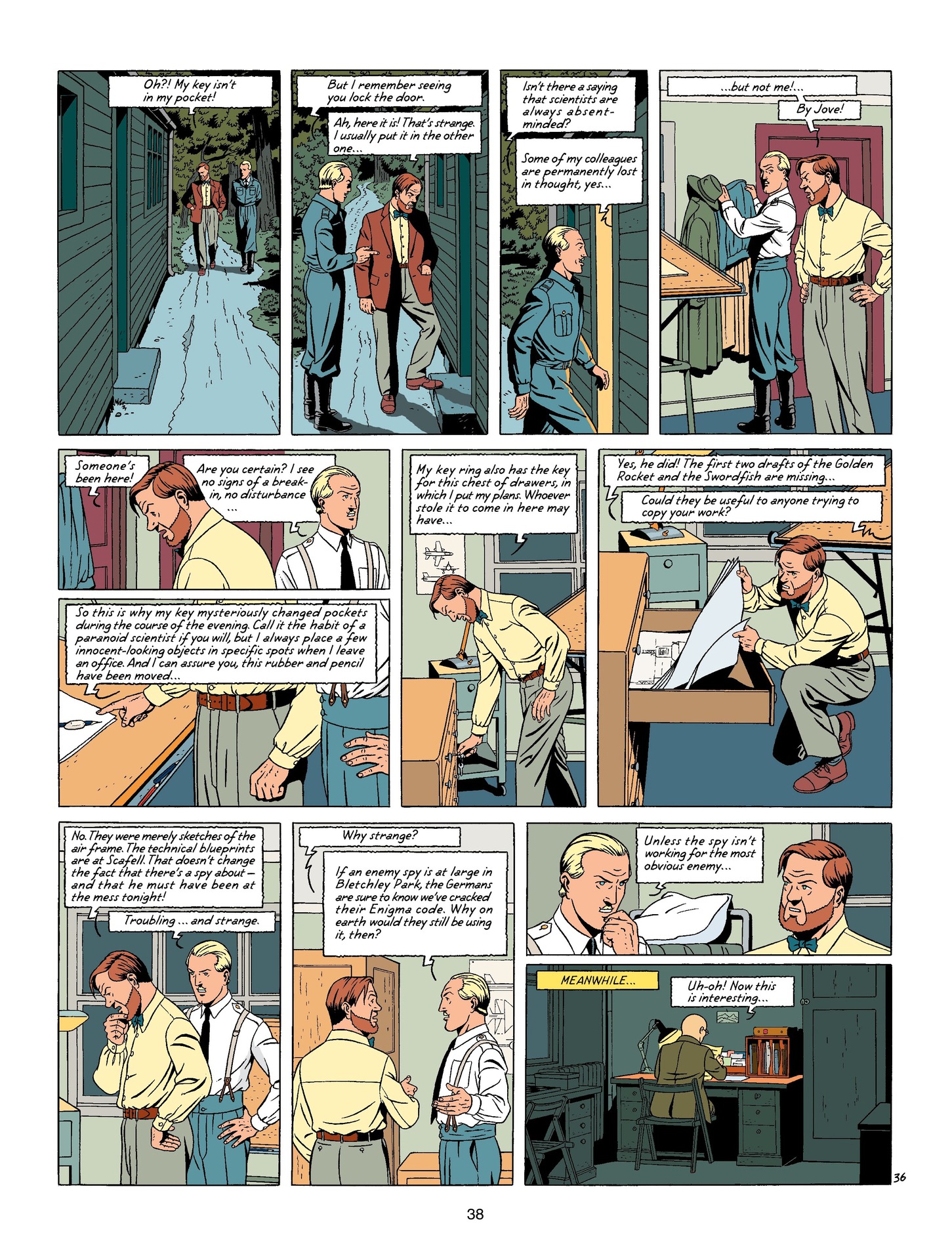 Read online Blake & Mortimer comic -  Issue #21 - 38