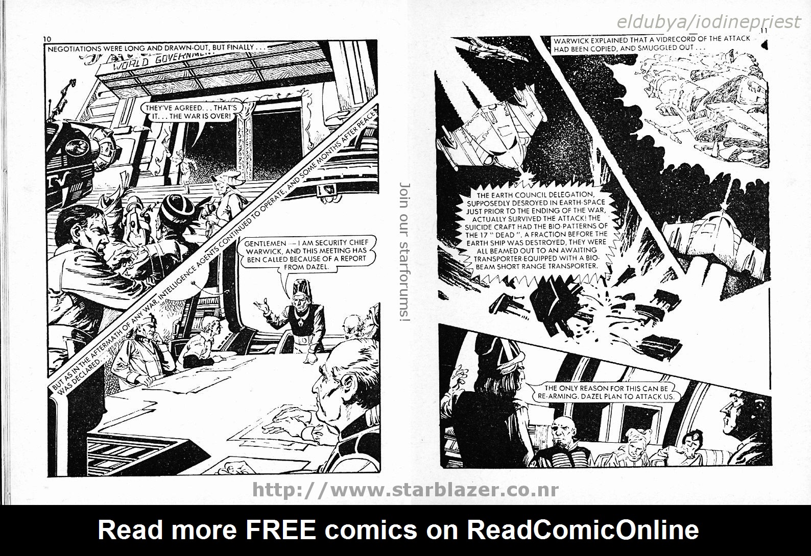 Read online Starblazer comic -  Issue #138 - 7