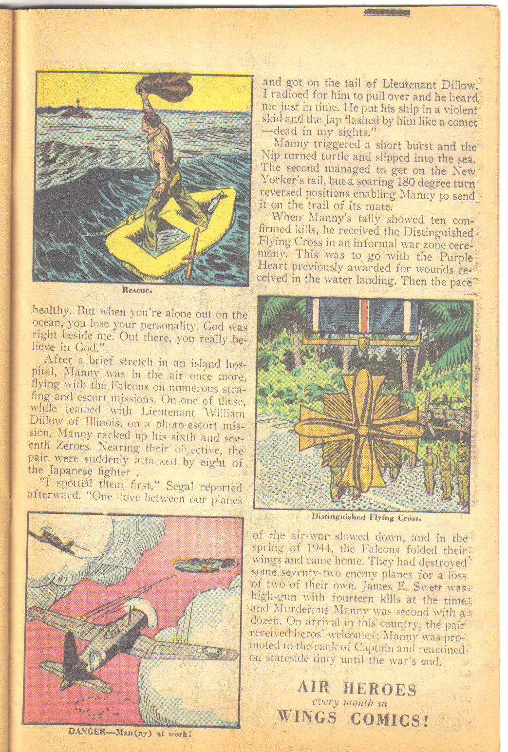 Read online Wings Comics comic -  Issue #103 - 37