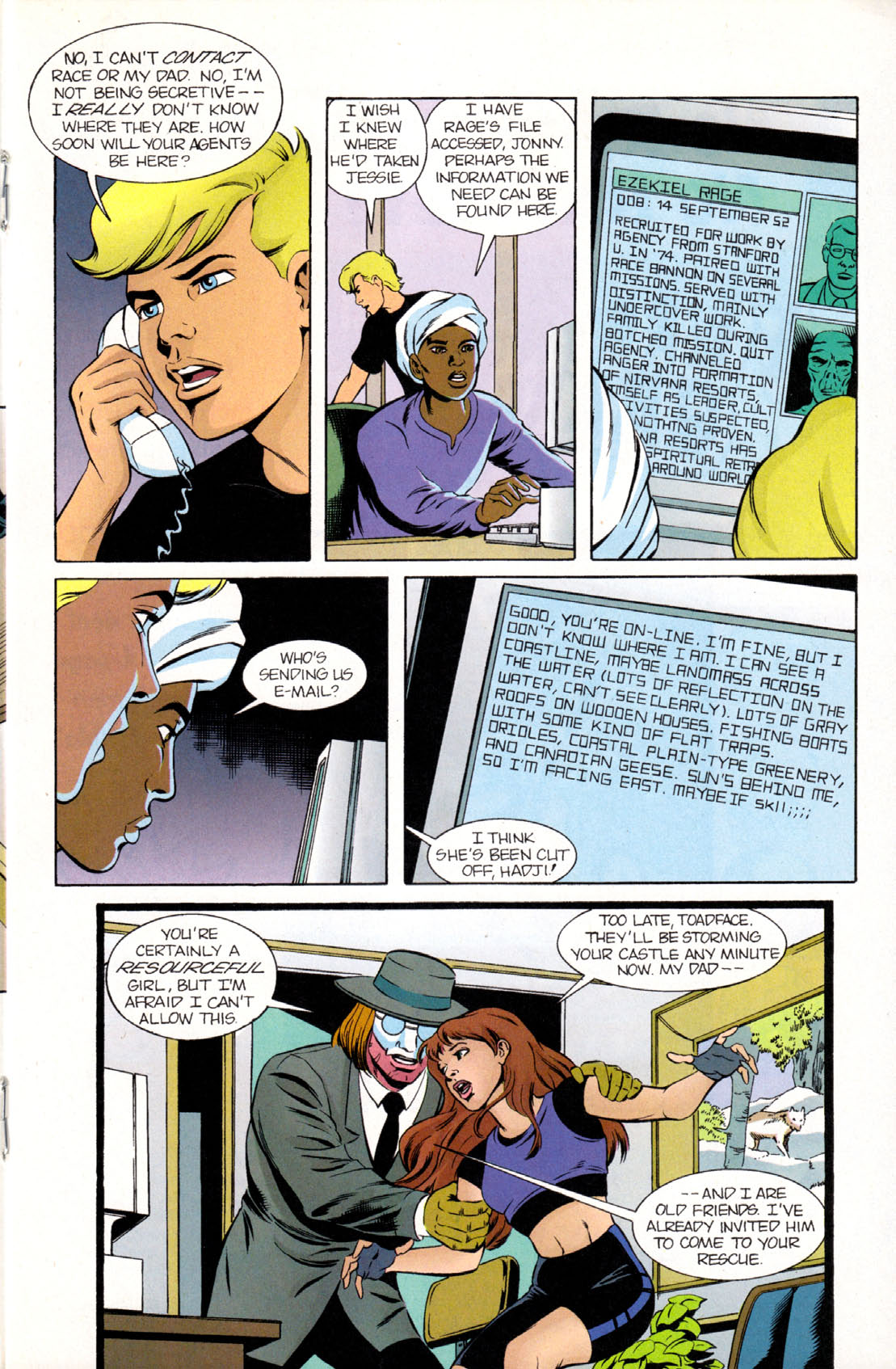 Read online The Real Adventures of Jonny Quest comic -  Issue #9 - 19