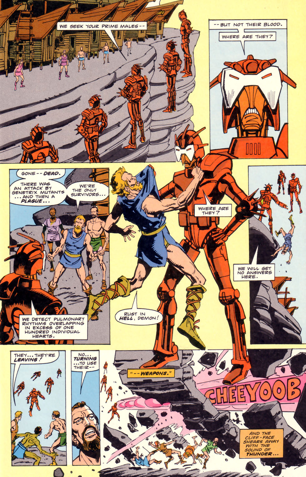 Read online Electric Warrior comic -  Issue #4 - 7