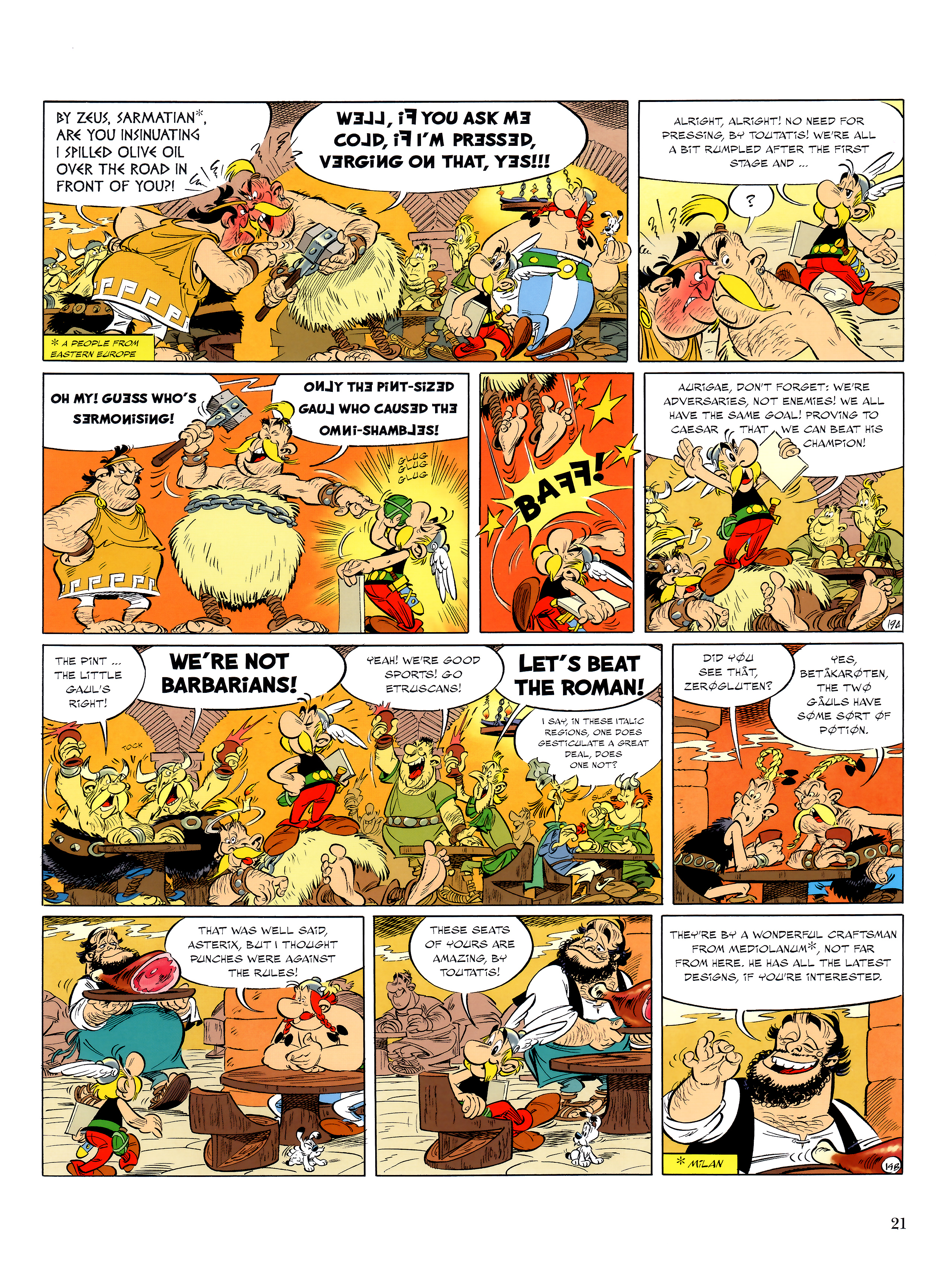 Read online Asterix comic -  Issue #37 - 22