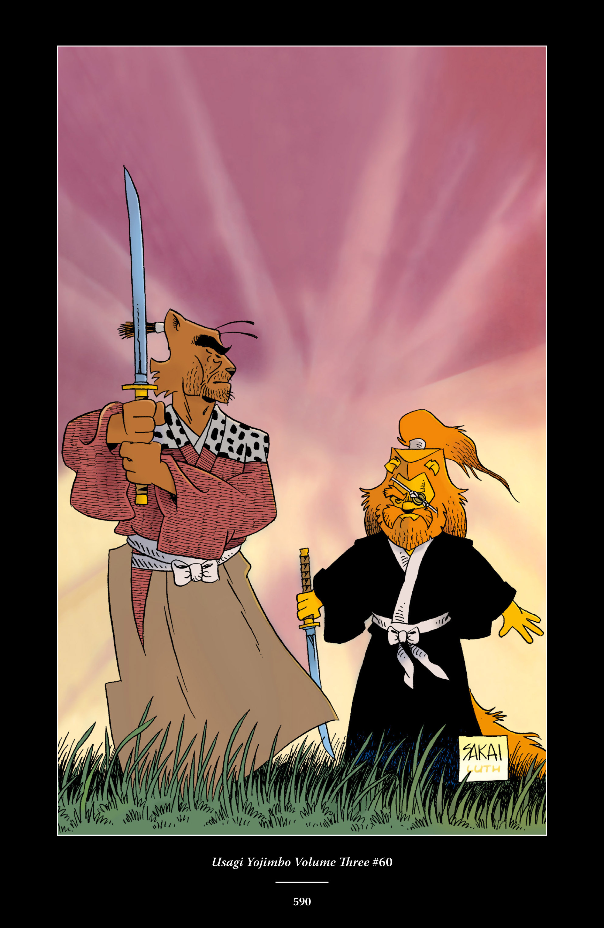 Read online The Usagi Yojimbo Saga comic -  Issue # TPB 4 - 584