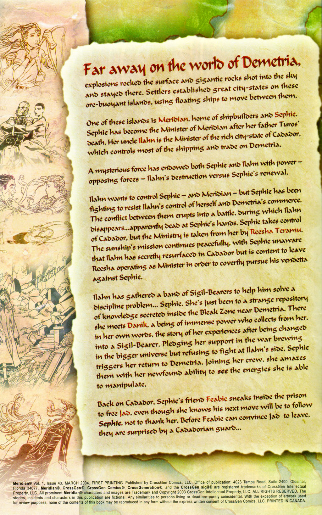 Read online Meridian comic -  Issue #43 - 2