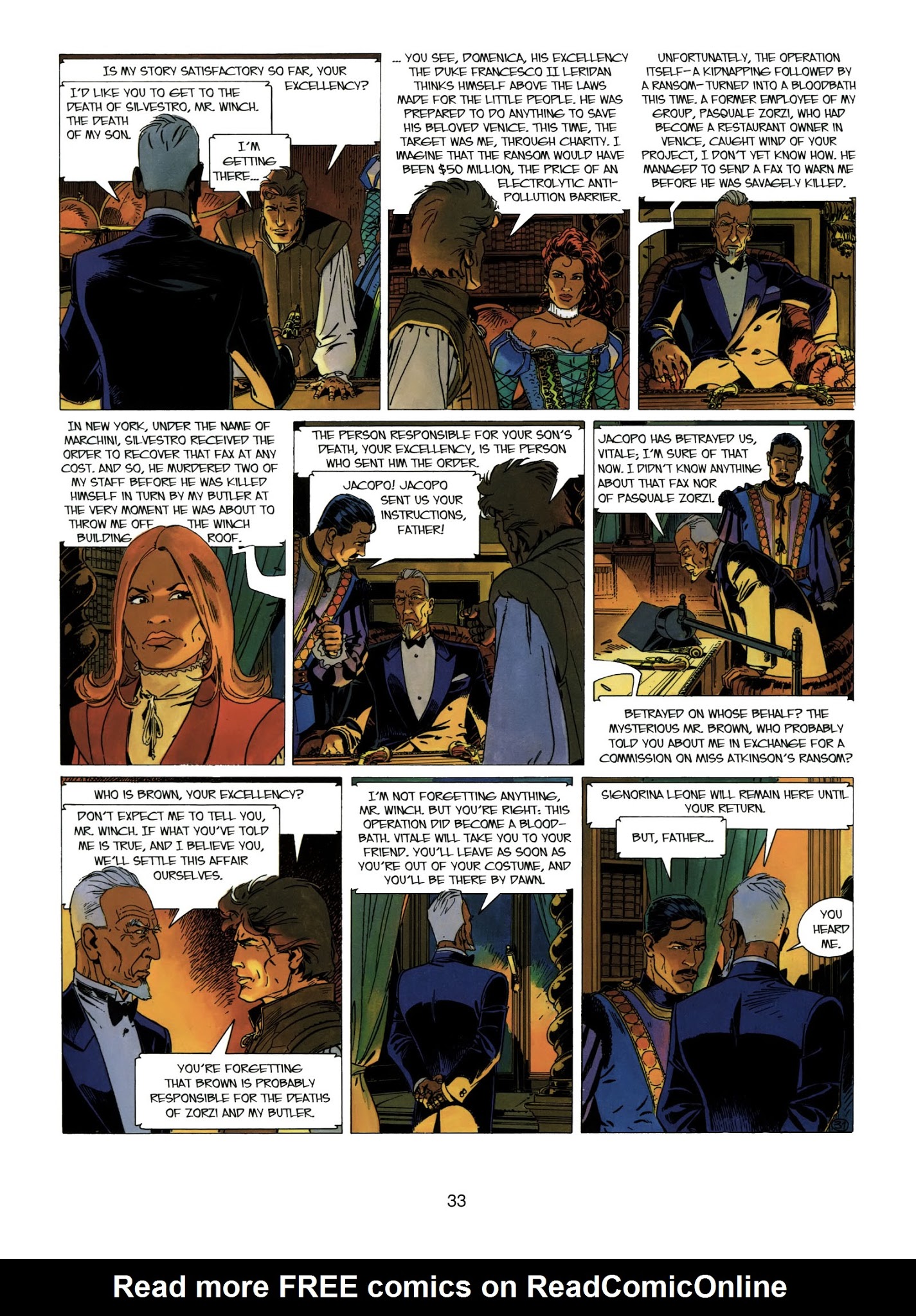 Read online Largo Winch comic -  Issue #6 - 34