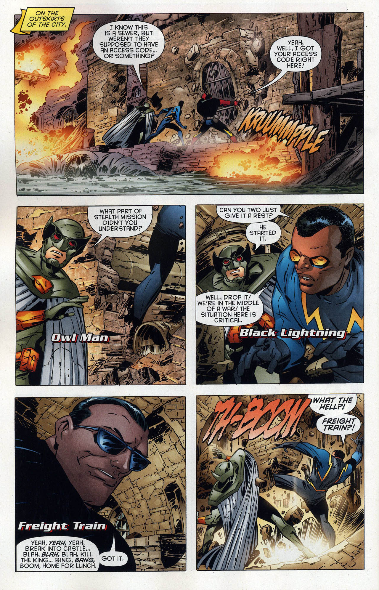 Read online The Outsiders (2009) comic -  Issue #38 - 6