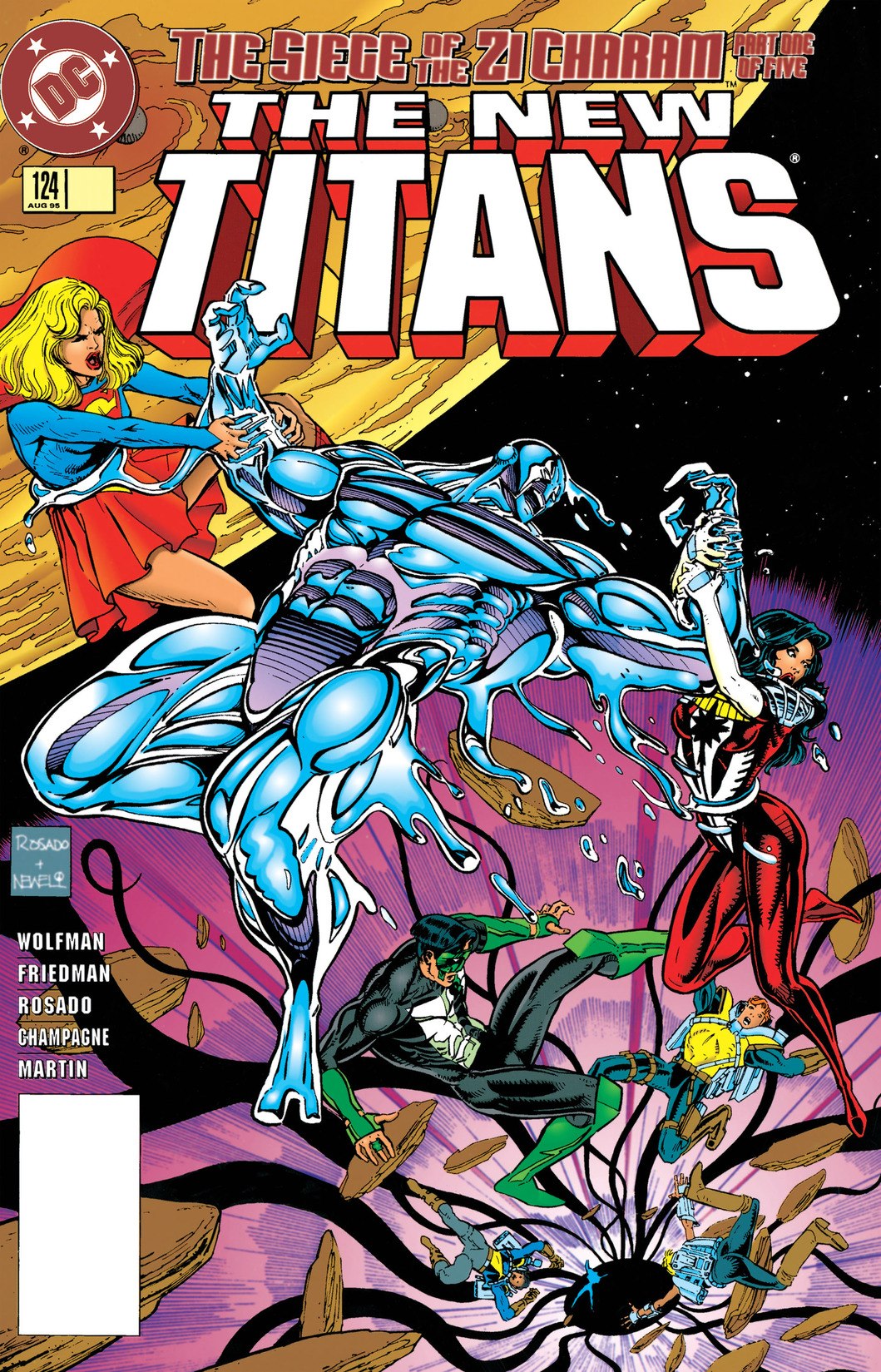 Read online The New Titans (1988) comic -  Issue #124 - 1