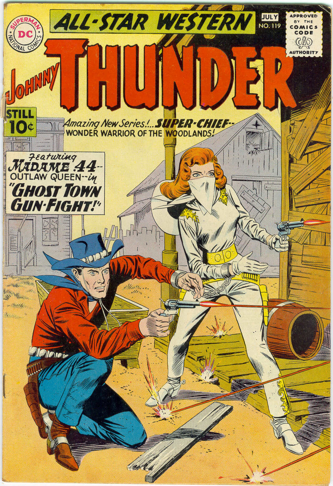 Read online All-Star Western (1951) comic -  Issue #119 - 1