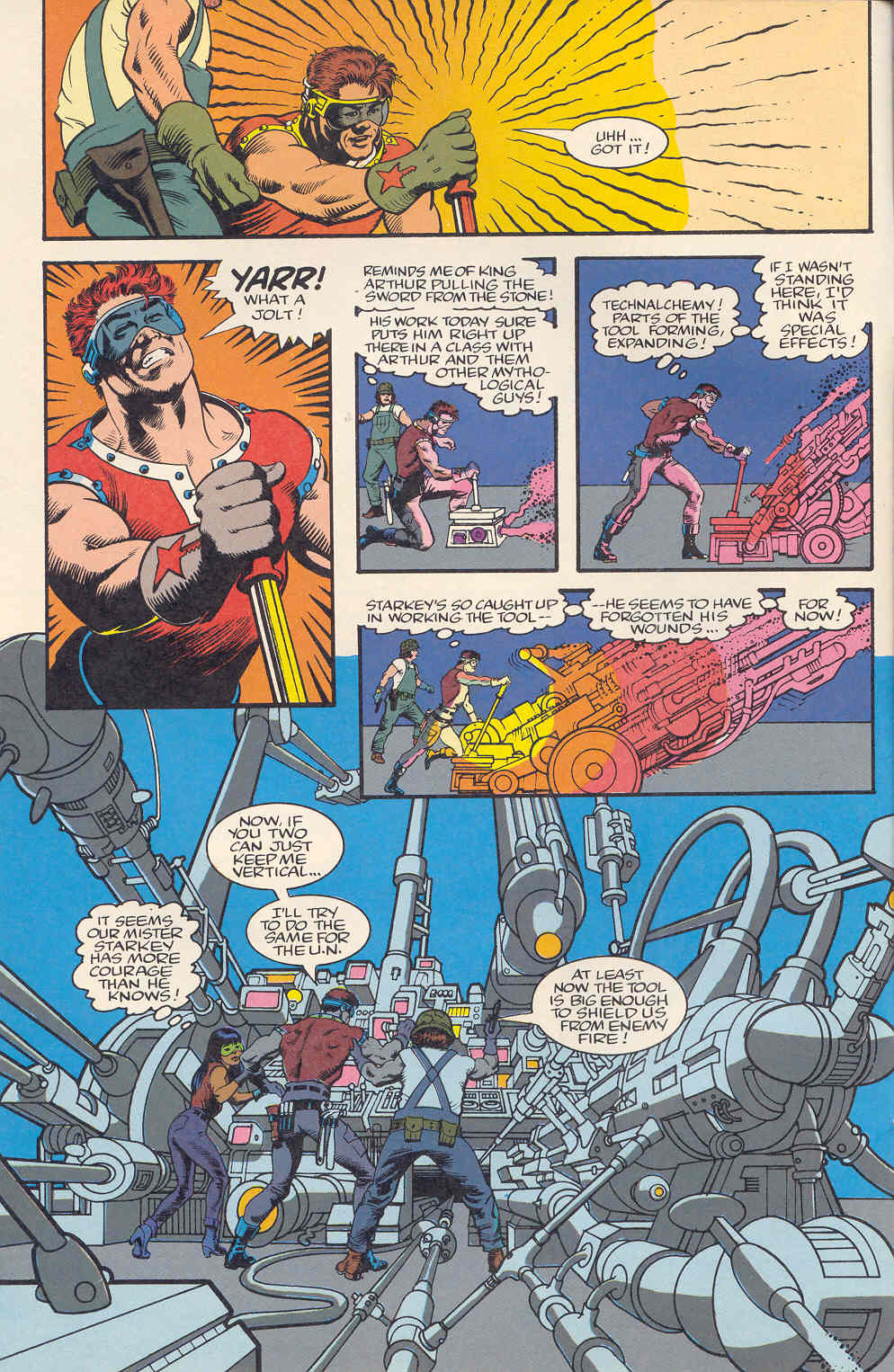 Read online Steelgrip Starkey comic -  Issue #2 - 8