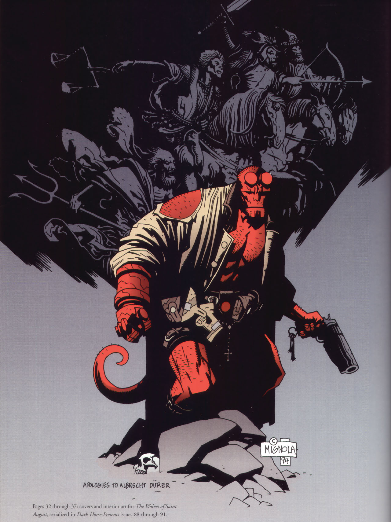 Read online Hellboy: The Wolves of Saint August comic -  Issue # Full - 7