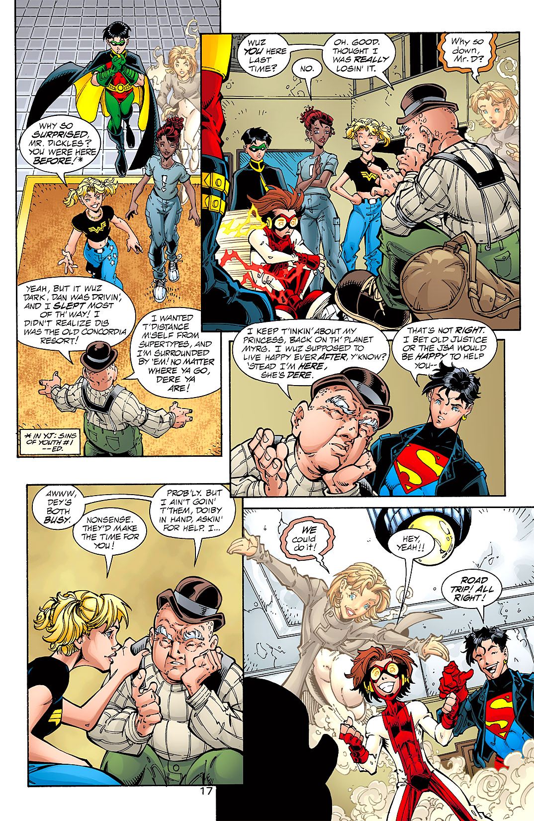 Read online Young Justice (1998) comic -  Issue #25 - 18