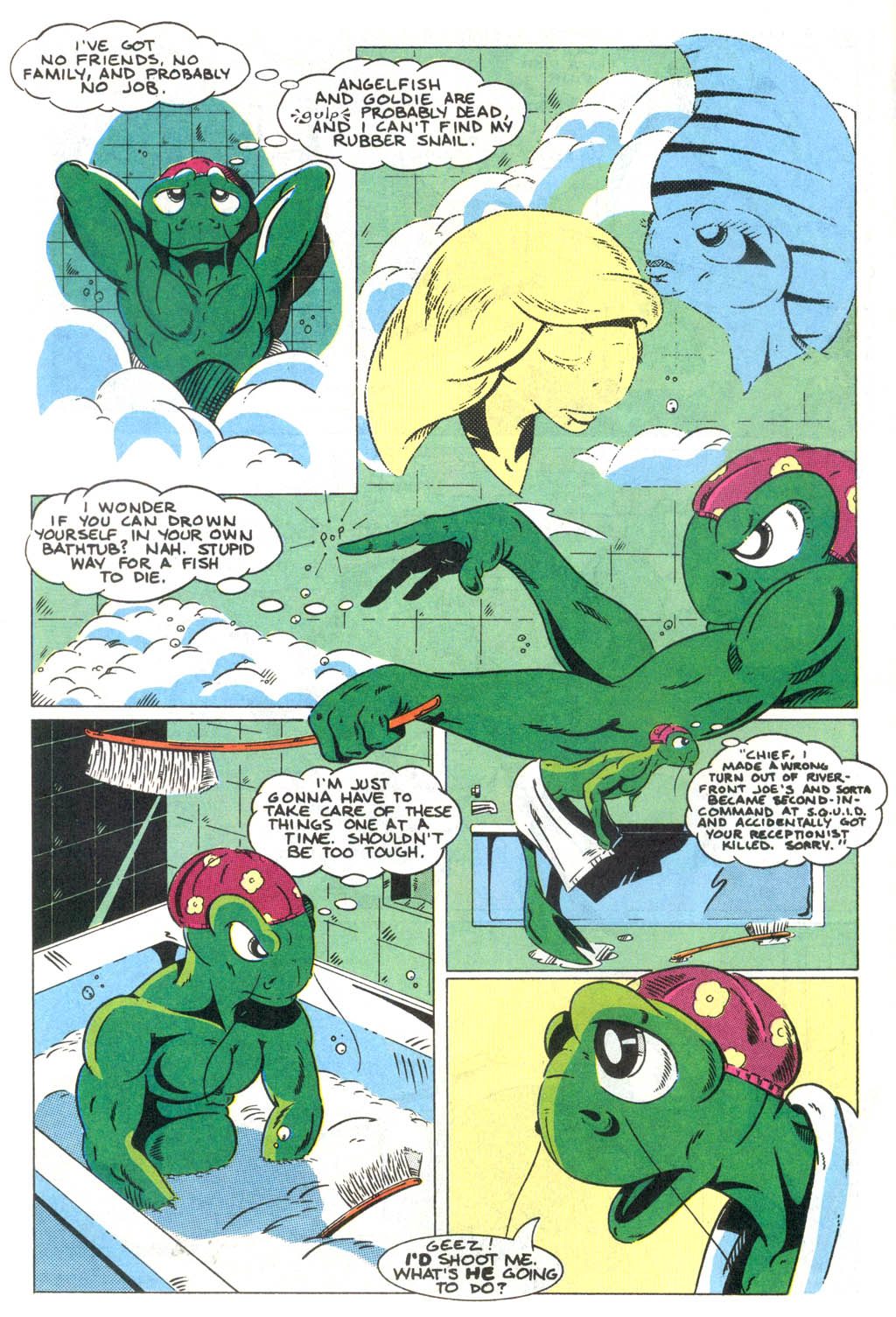 Read online Fish Police comic -  Issue #5 - 5