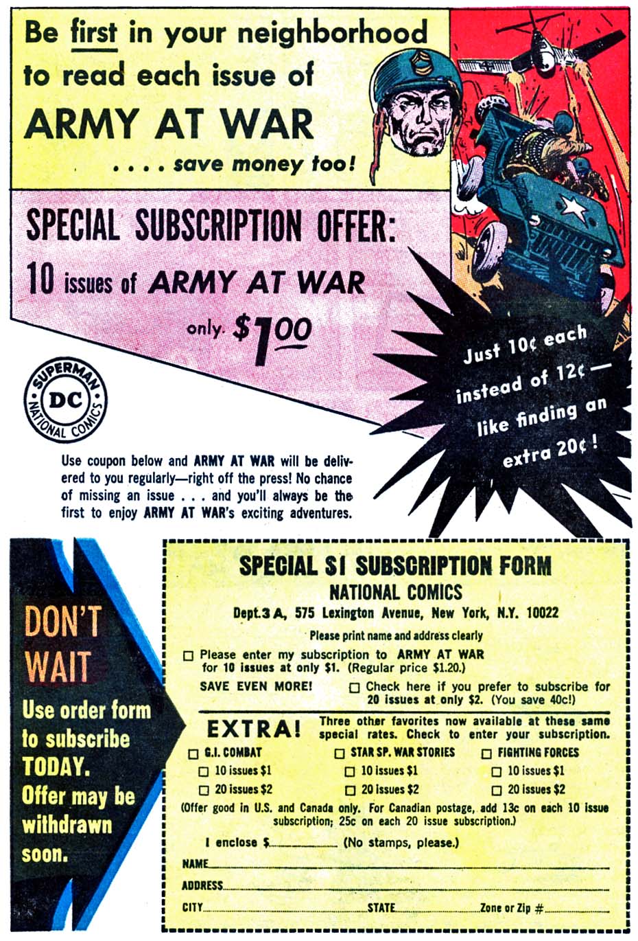 Read online Our Army at War (1952) comic -  Issue #148 - 20