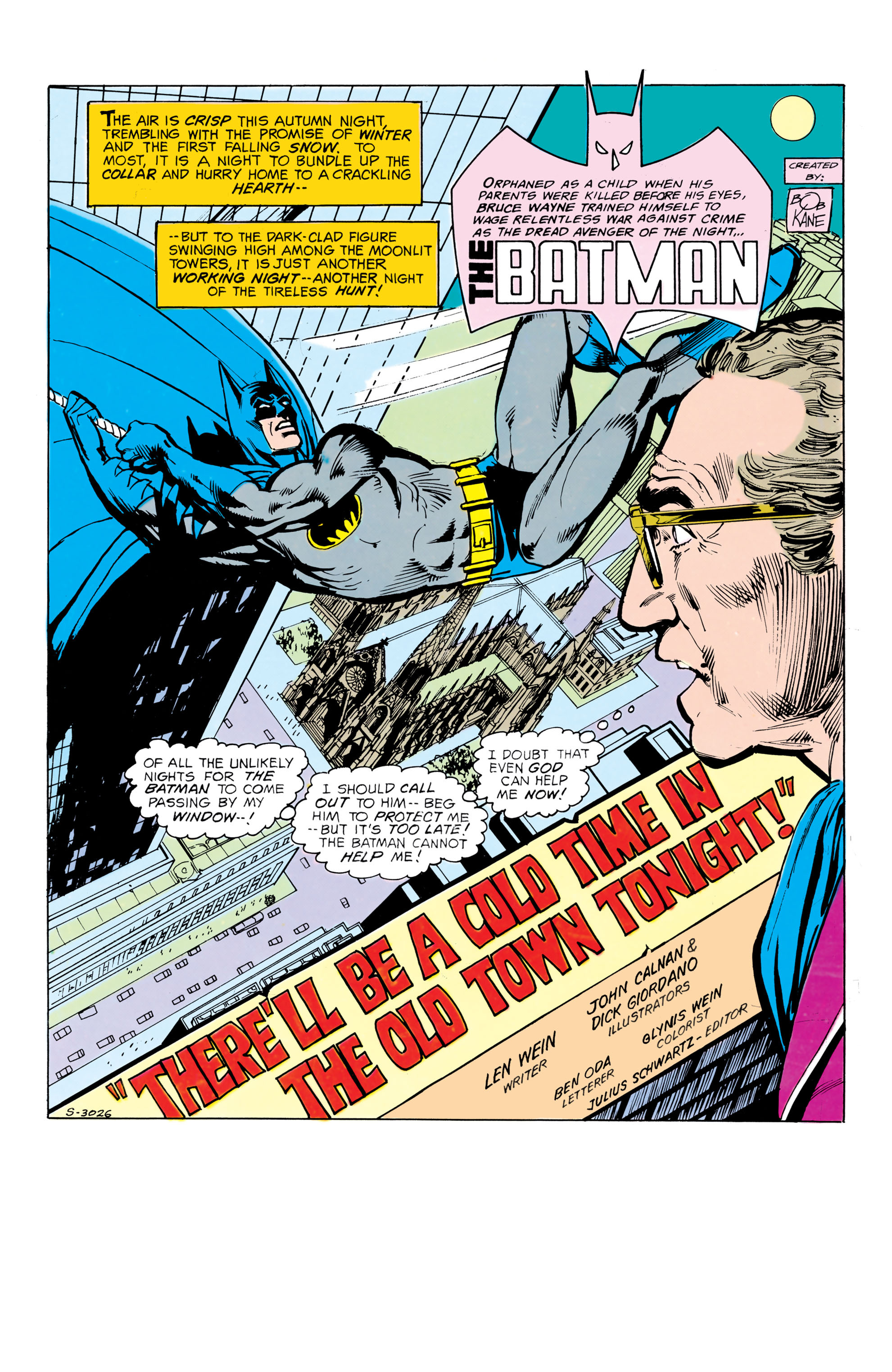 Read online Batman (1940) comic -  Issue #308 - 2