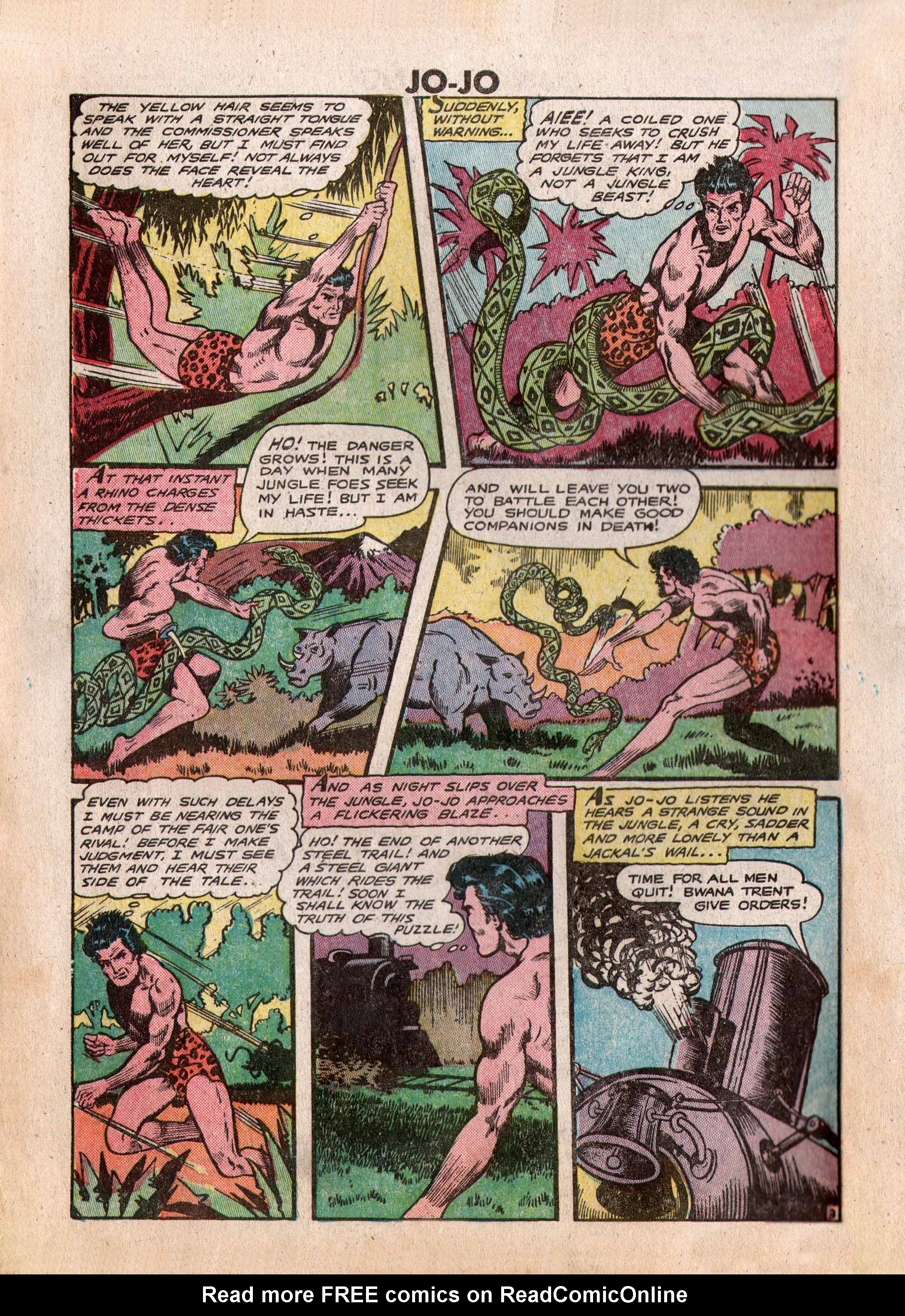 Read online Jo-Jo Congo King comic -  Issue #24 - 4