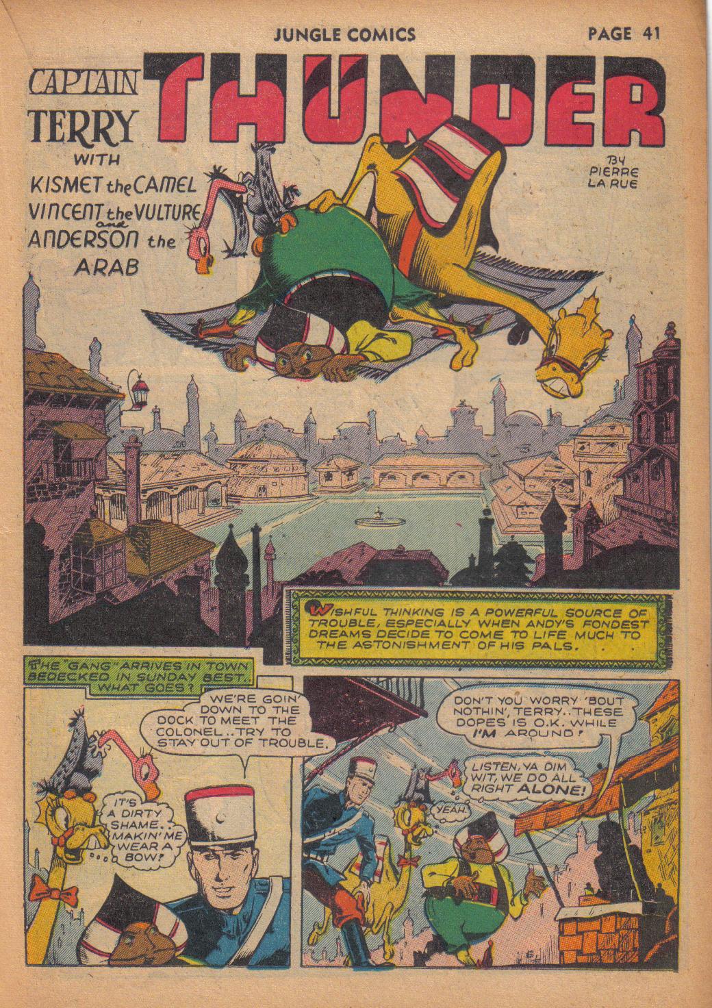 Read online Jungle Comics comic -  Issue #29 - 42