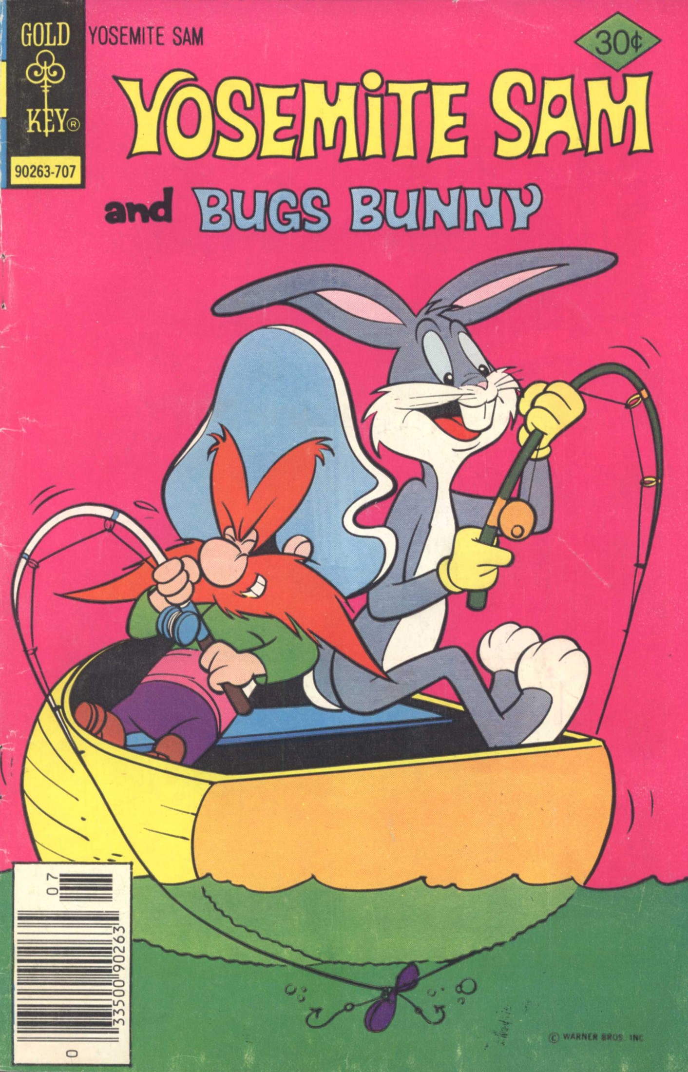 Read online Yosemite Sam and Bugs Bunny comic -  Issue #45 - 1