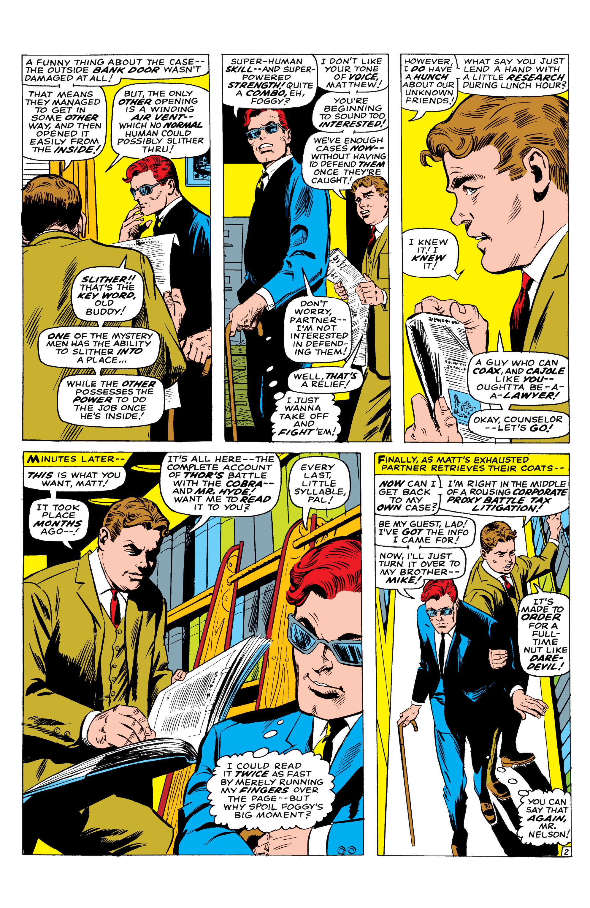 Read online Marvel Masterworks: Daredevil comic -  Issue # TPB 3 (Part 2) - 76