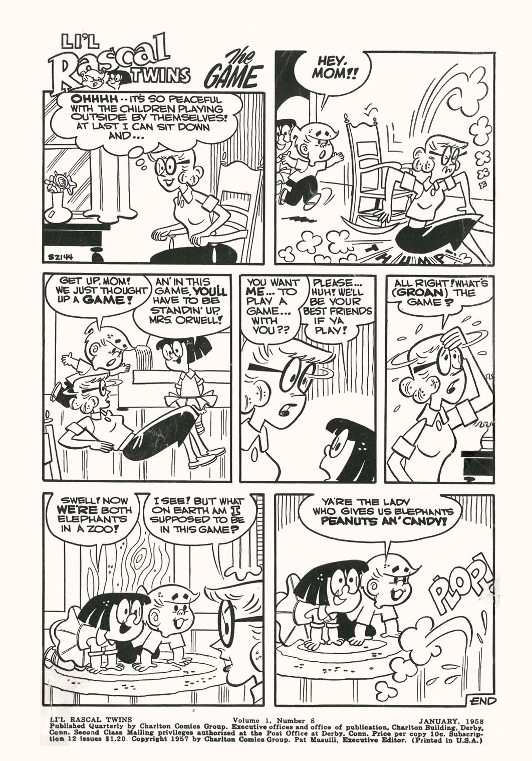 Read online Li'l Rascal Twins comic -  Issue #8 - 2