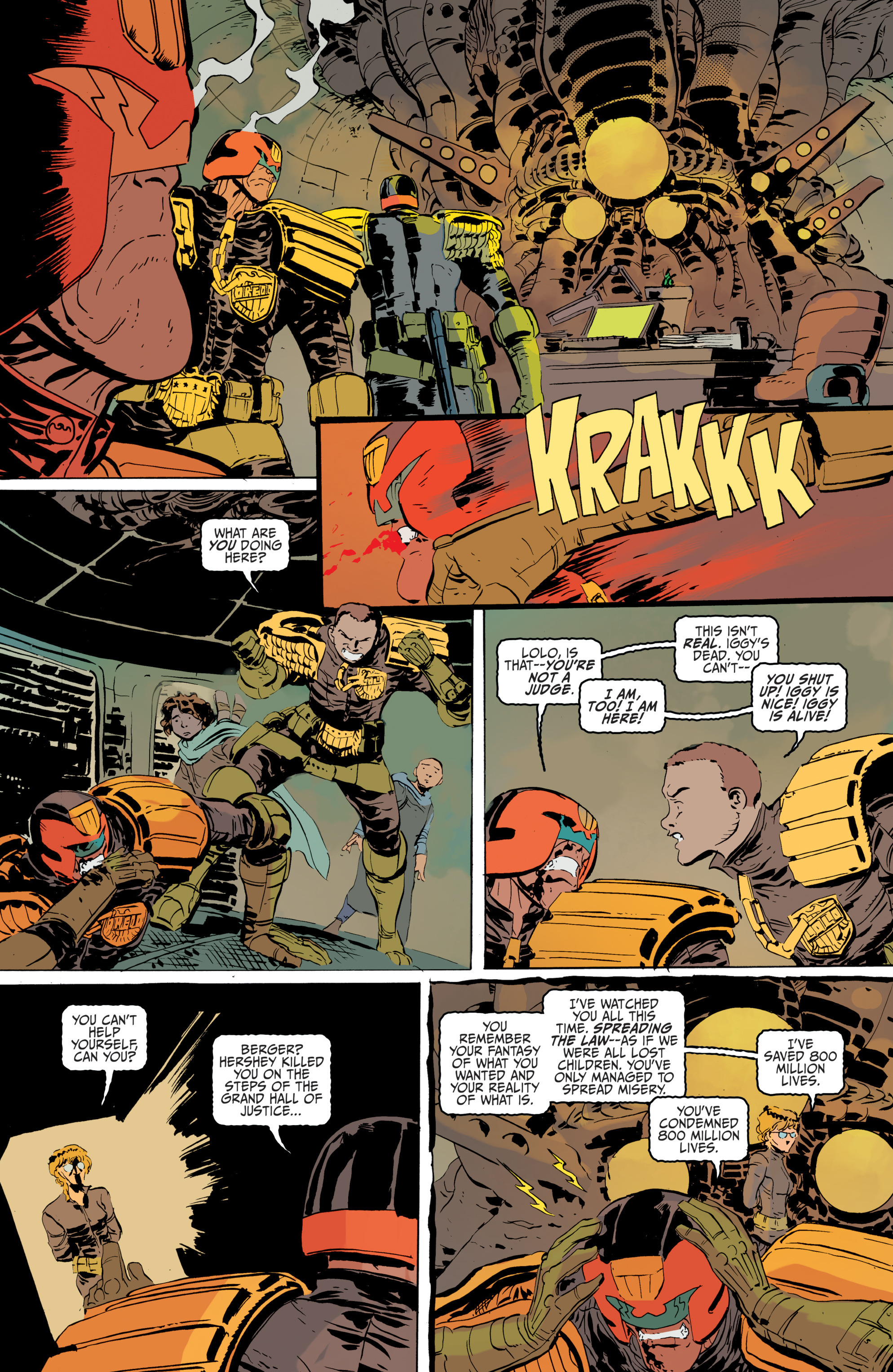 Read online Judge Dredd (2015) comic -  Issue #12 - 13