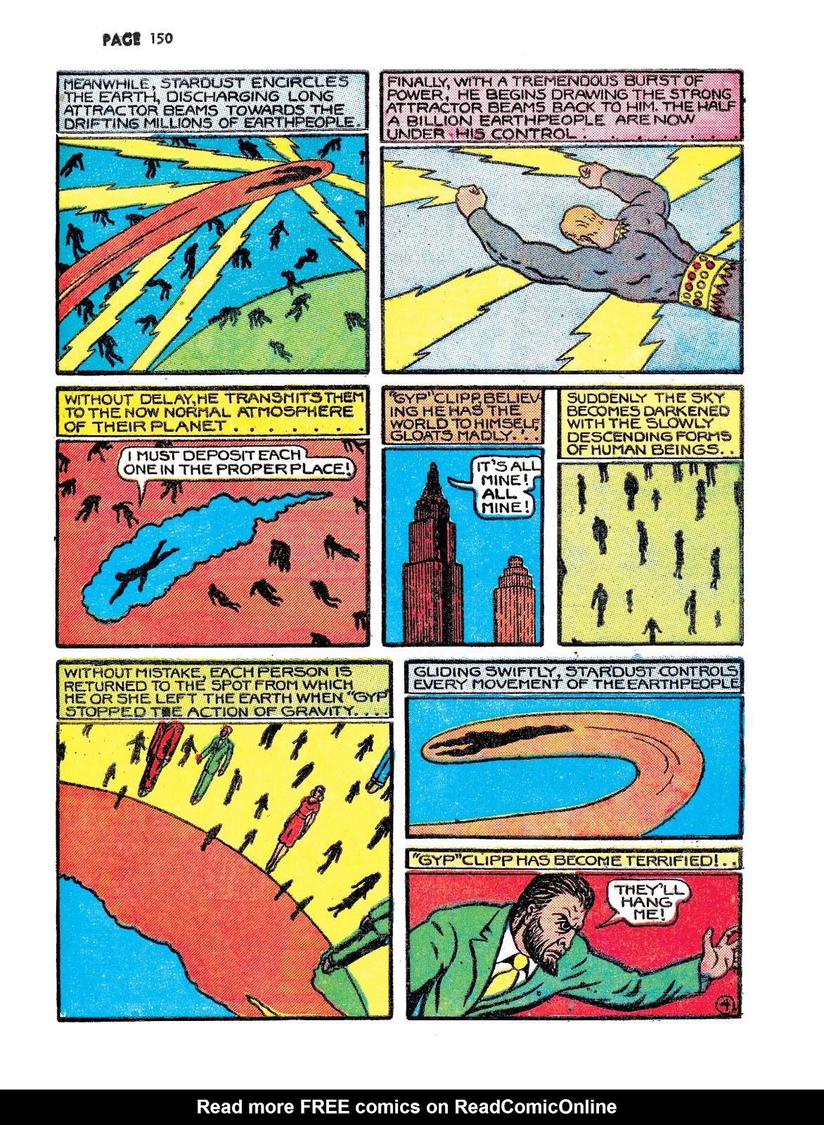 Turn Loose Our Death Rays and Kill Them All!: The Complete Works of Fletcher Hanks issue TPB (Part 2) - Page 81