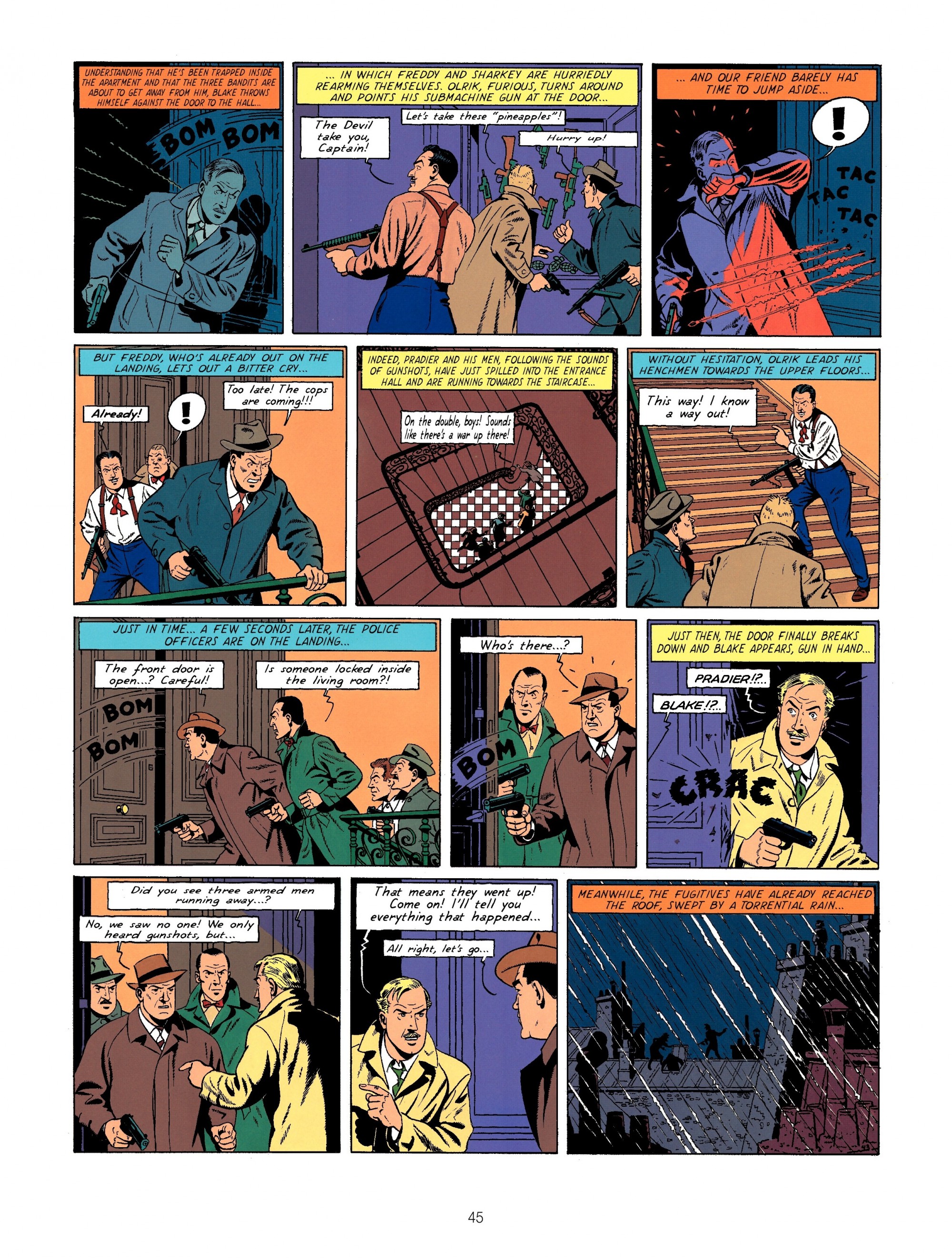 Read online Blake & Mortimer comic -  Issue #6 - 45