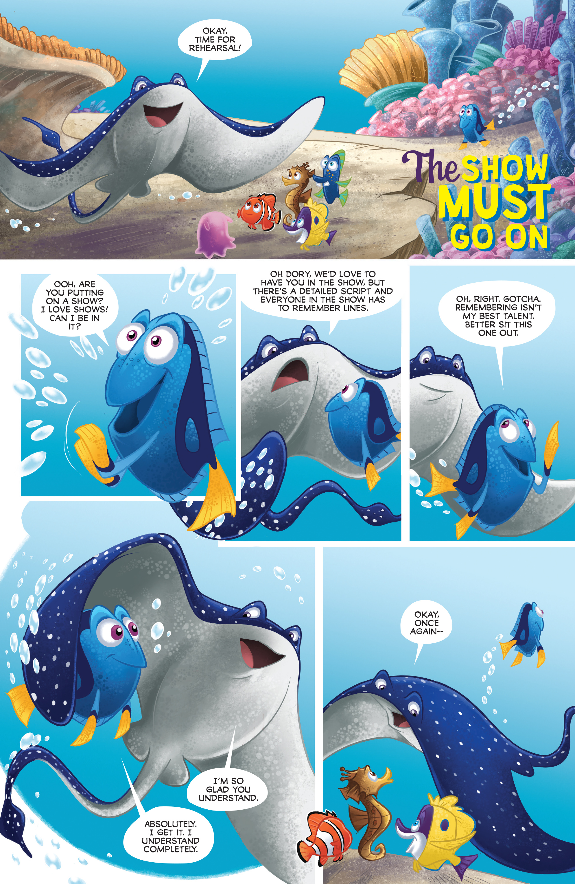 Read online Disney Pixar Finding Dory comic -  Issue #3 - 26