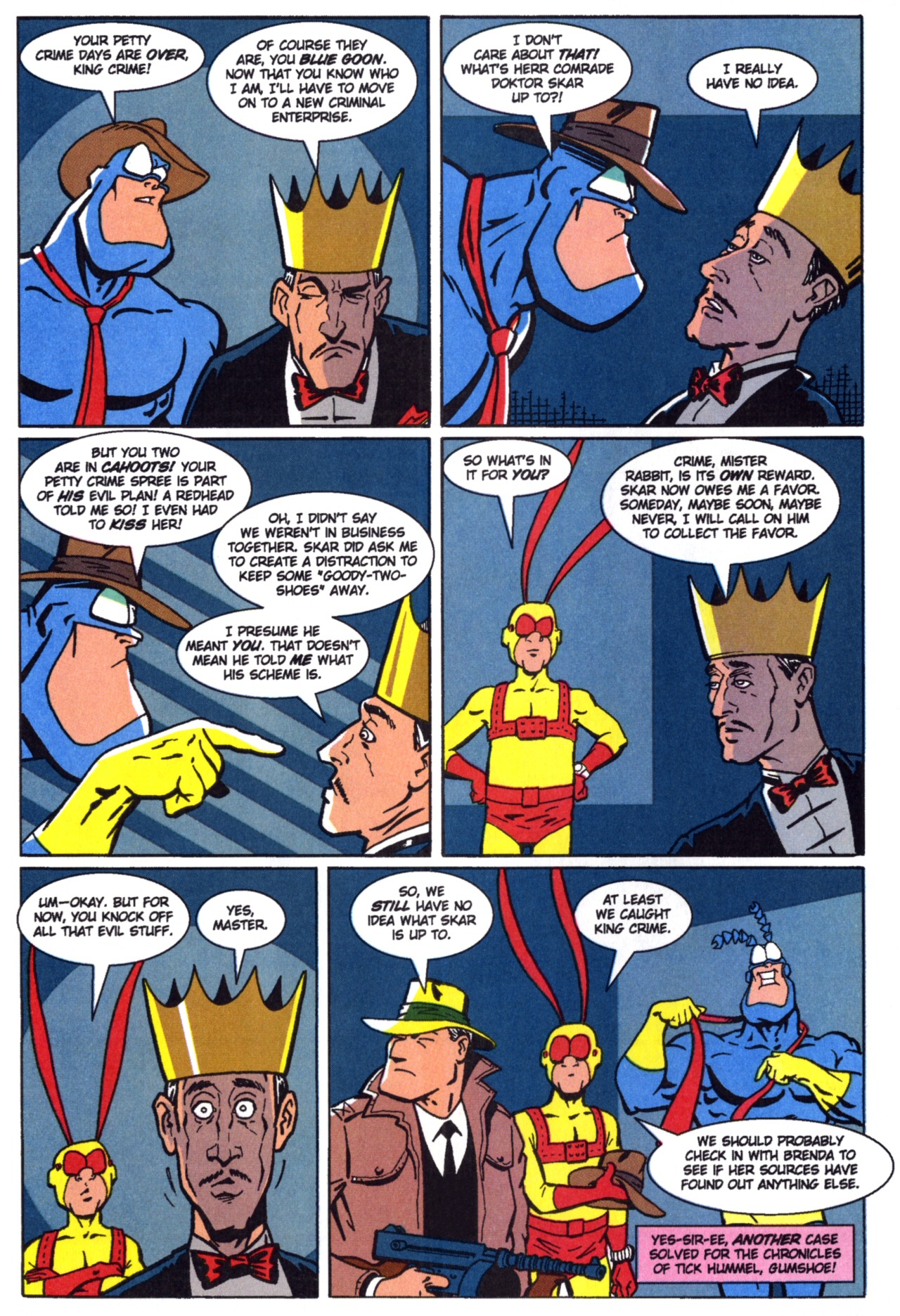 Read online The Tick's Golden Age Comic comic -  Issue #3 - 26