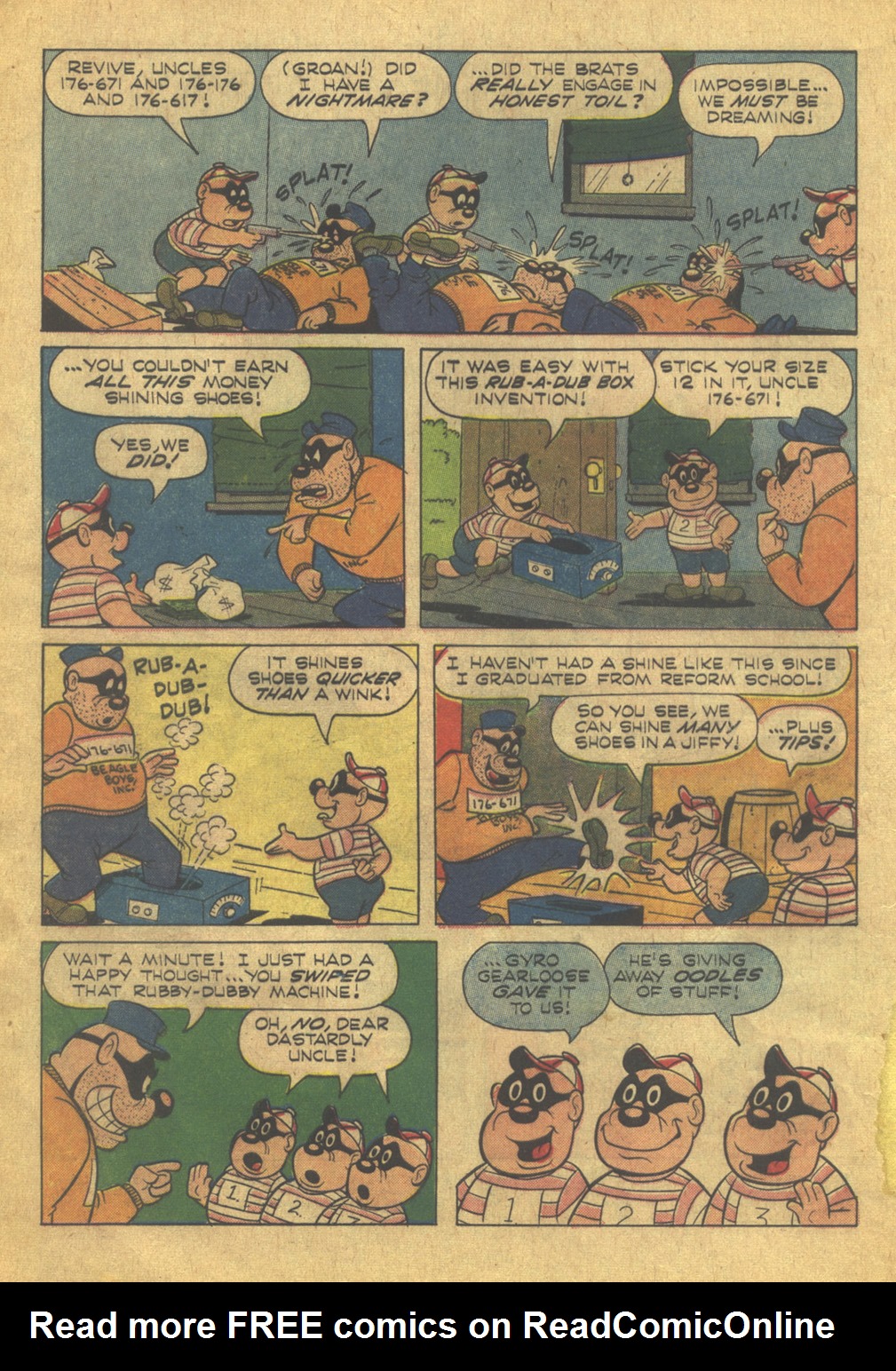 Read online Walt Disney THE BEAGLE BOYS comic -  Issue #5 - 4