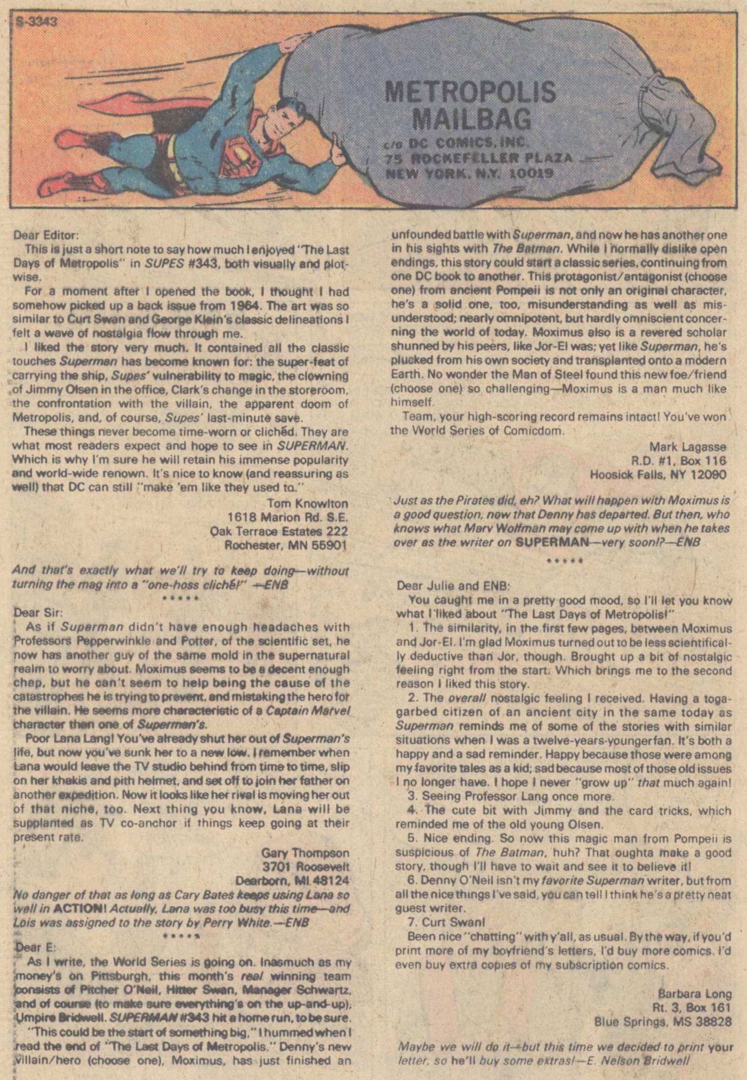 Read online Superman (1939) comic -  Issue #348 - 32