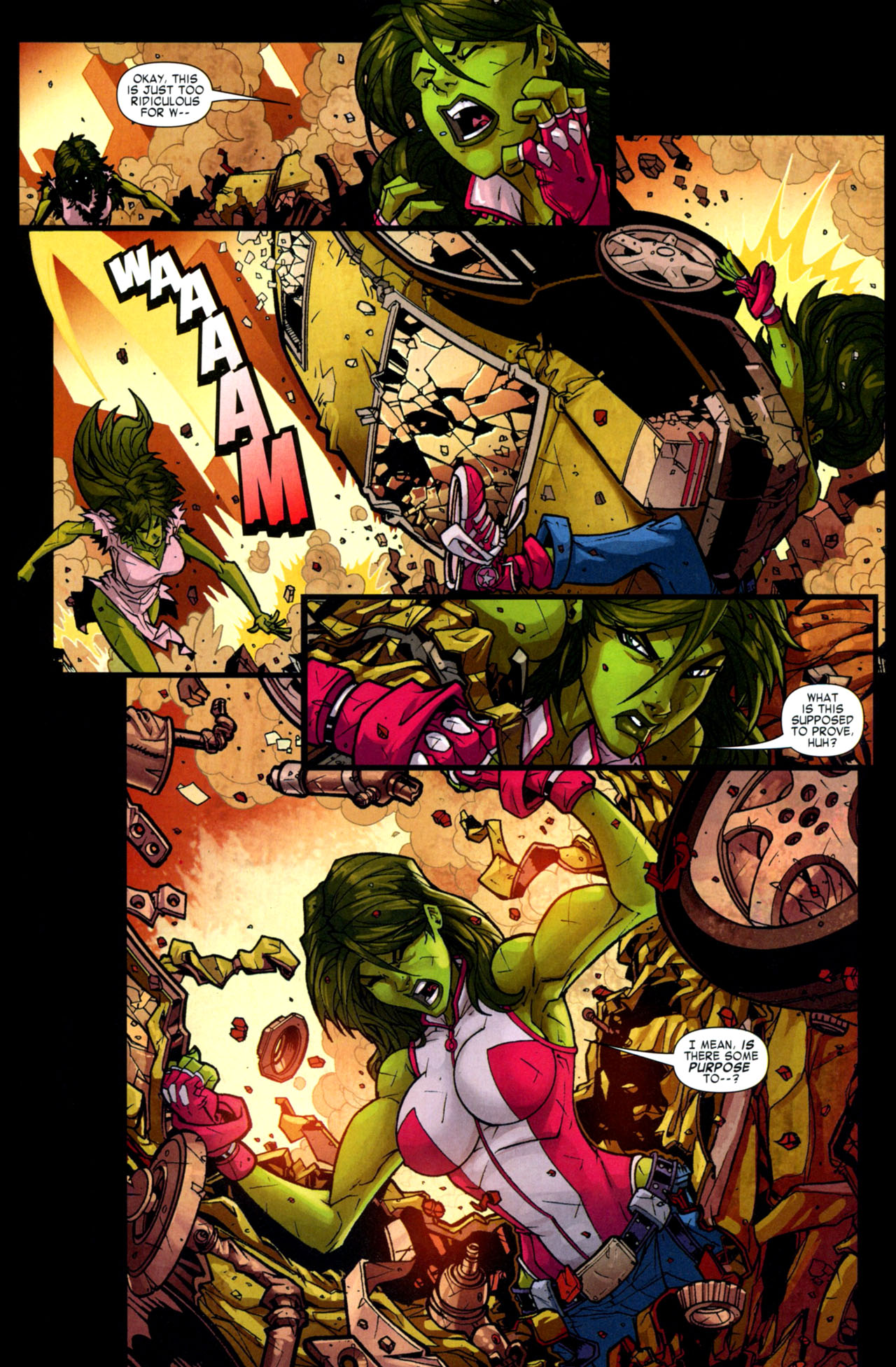 Read online She-Hulk Sensational comic -  Issue # Full - 10