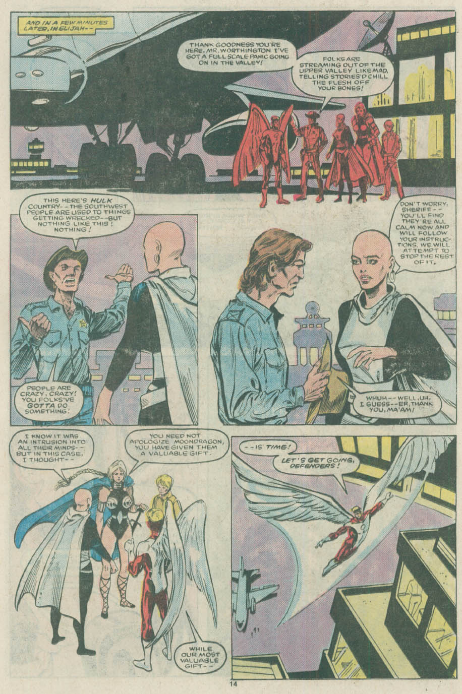 Read online The Defenders (1972) comic -  Issue #141 - 14