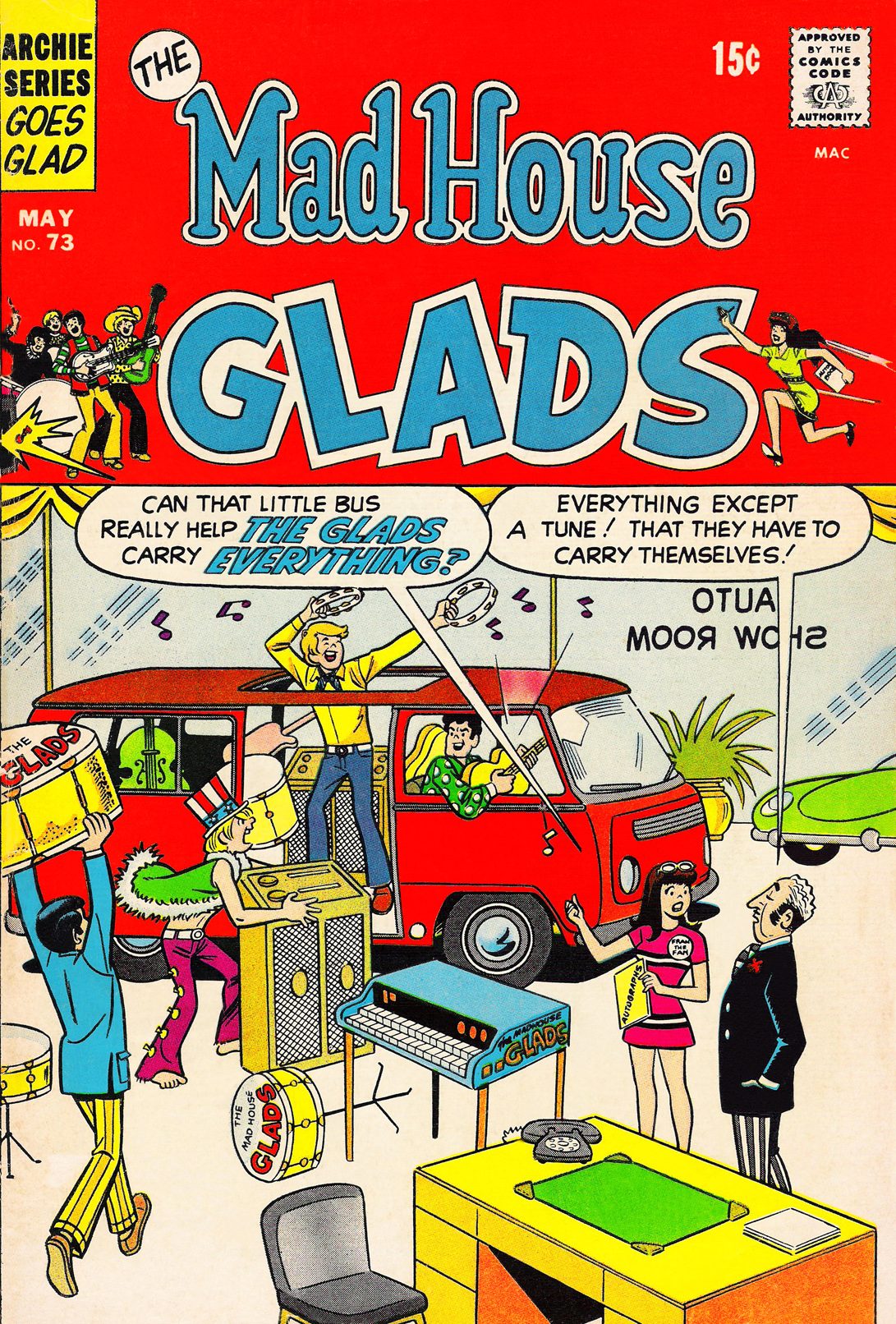 Read online The Mad House Glads comic -  Issue #73 - 1